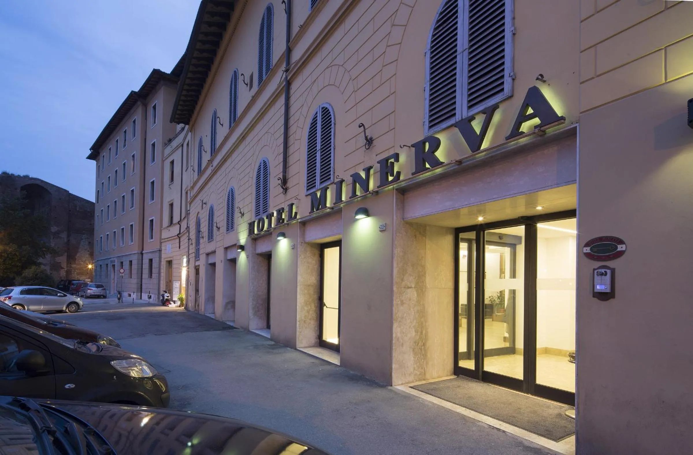 Property building in Hotel Minerva