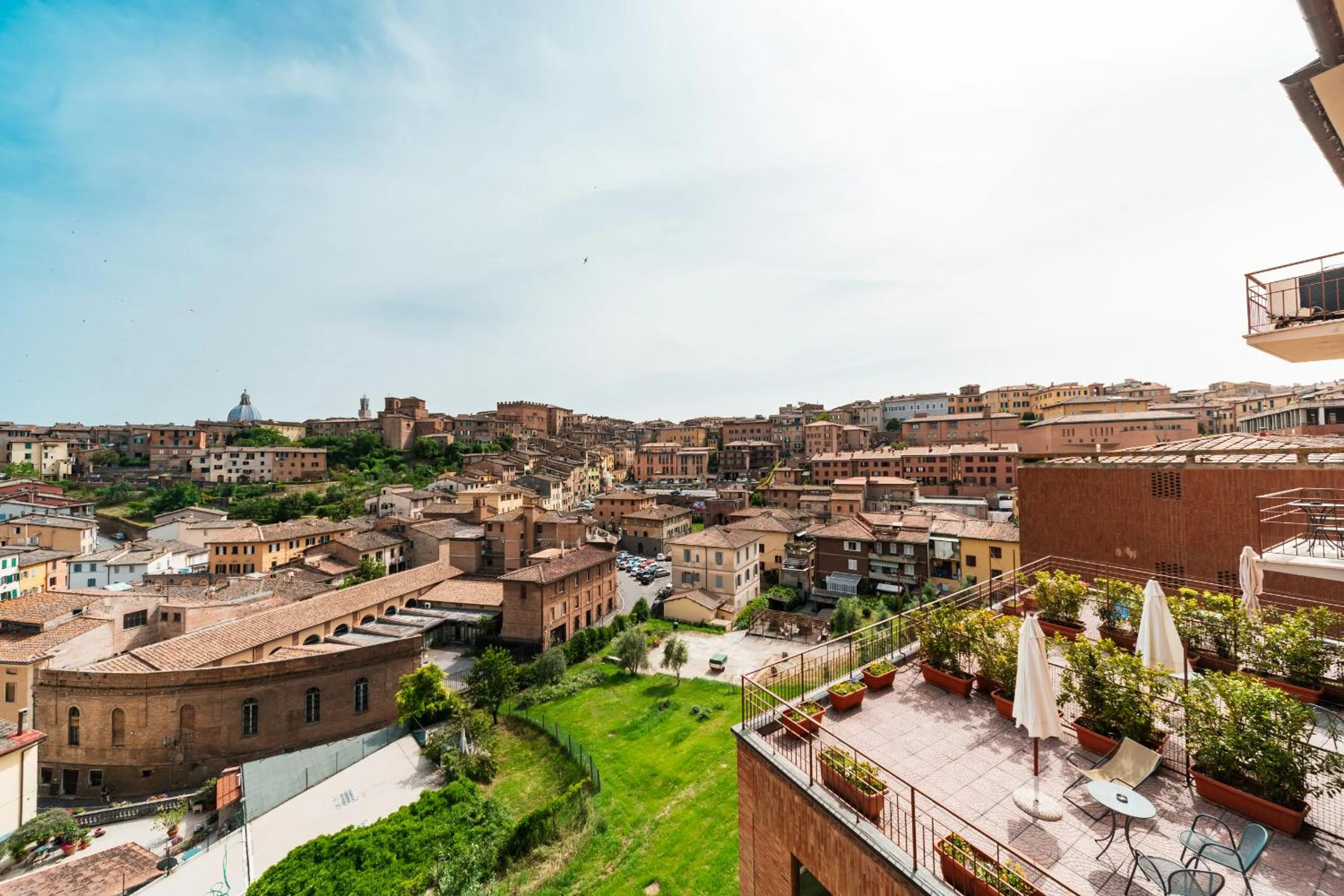 Bird's eye view in Hotel Minerva