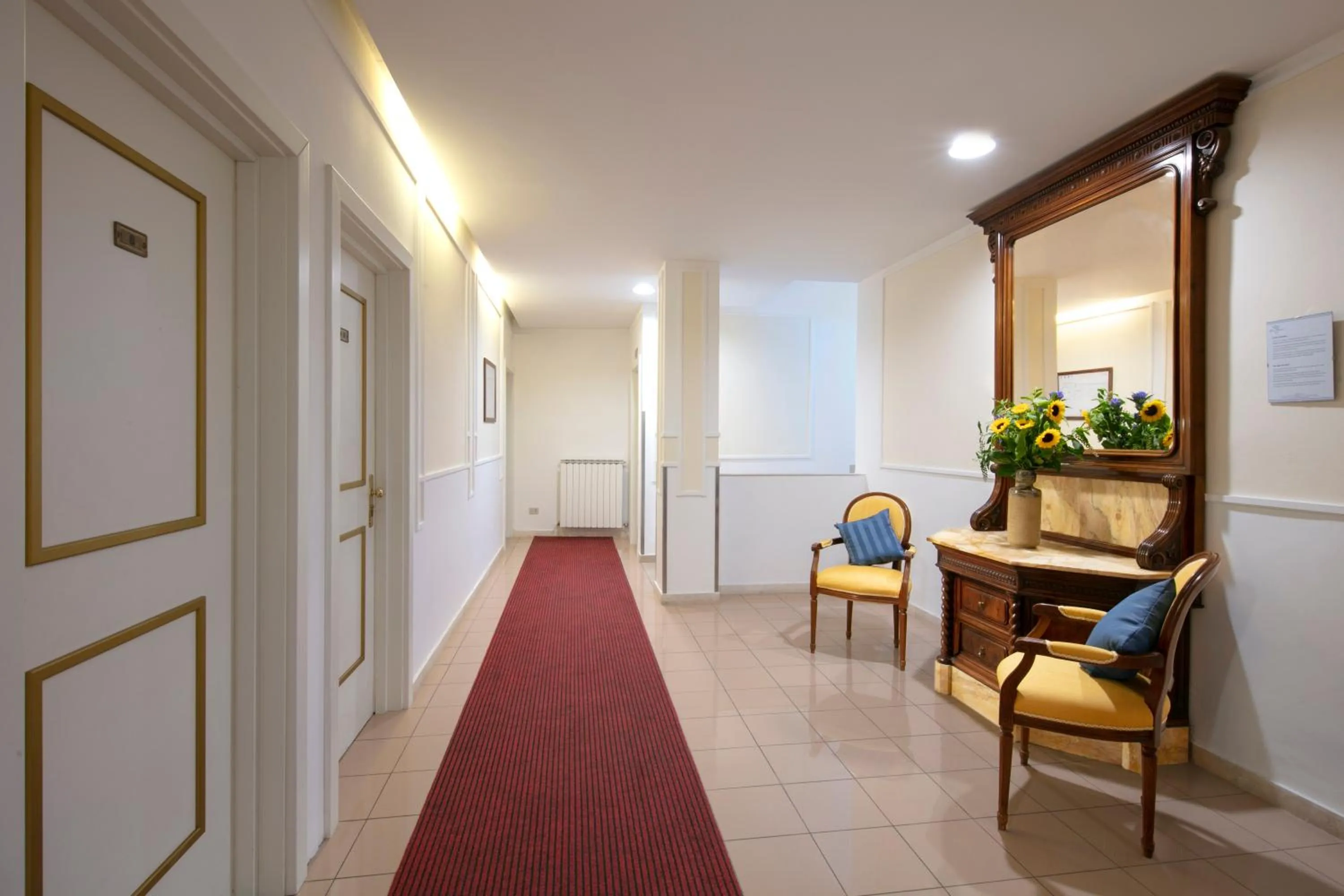 Decorative detail in Hotel Minerva