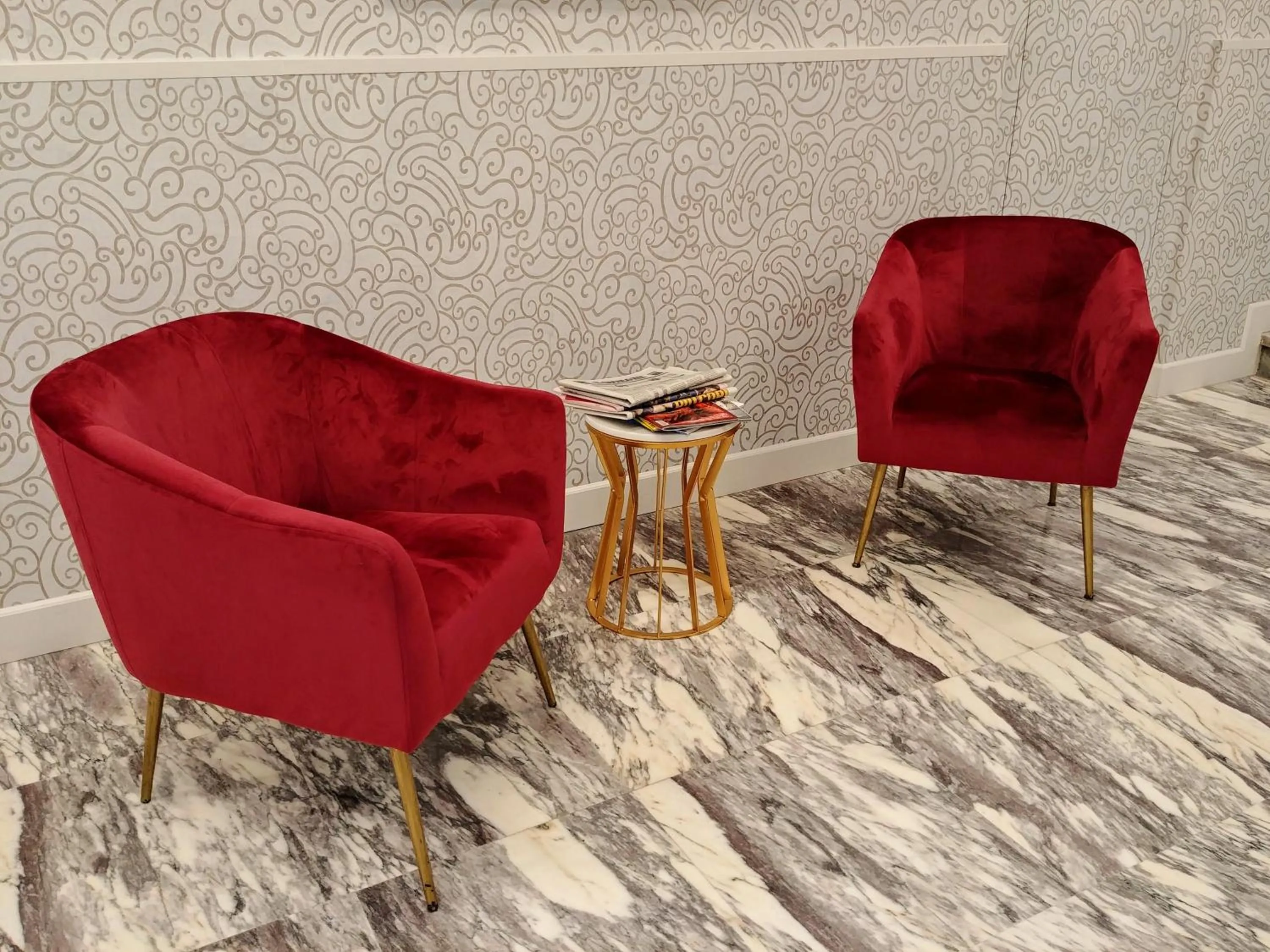 Lobby or reception in Hotel Vittoria