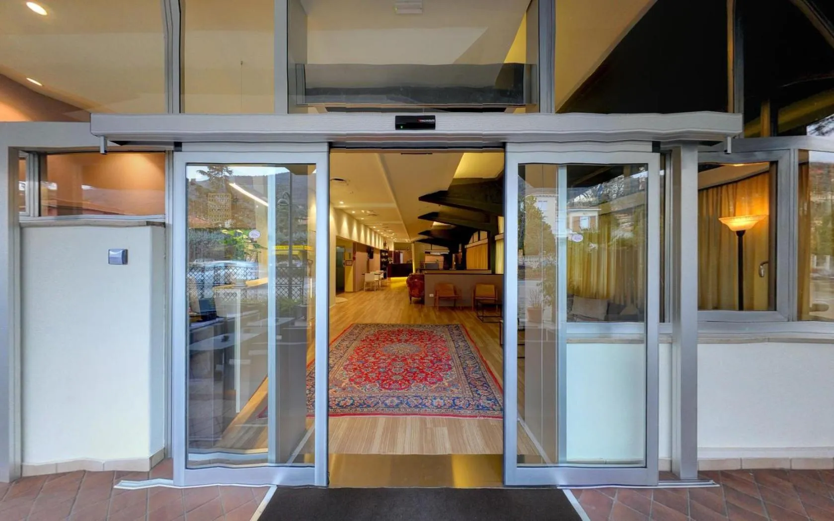 Facade/entrance in Ai Ronchi Motor Hotel Brescia