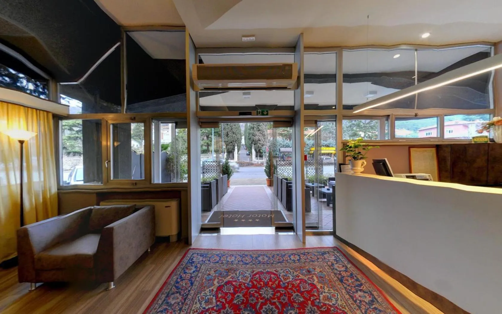 Lobby or reception in Ai Ronchi Motor Hotel Brescia