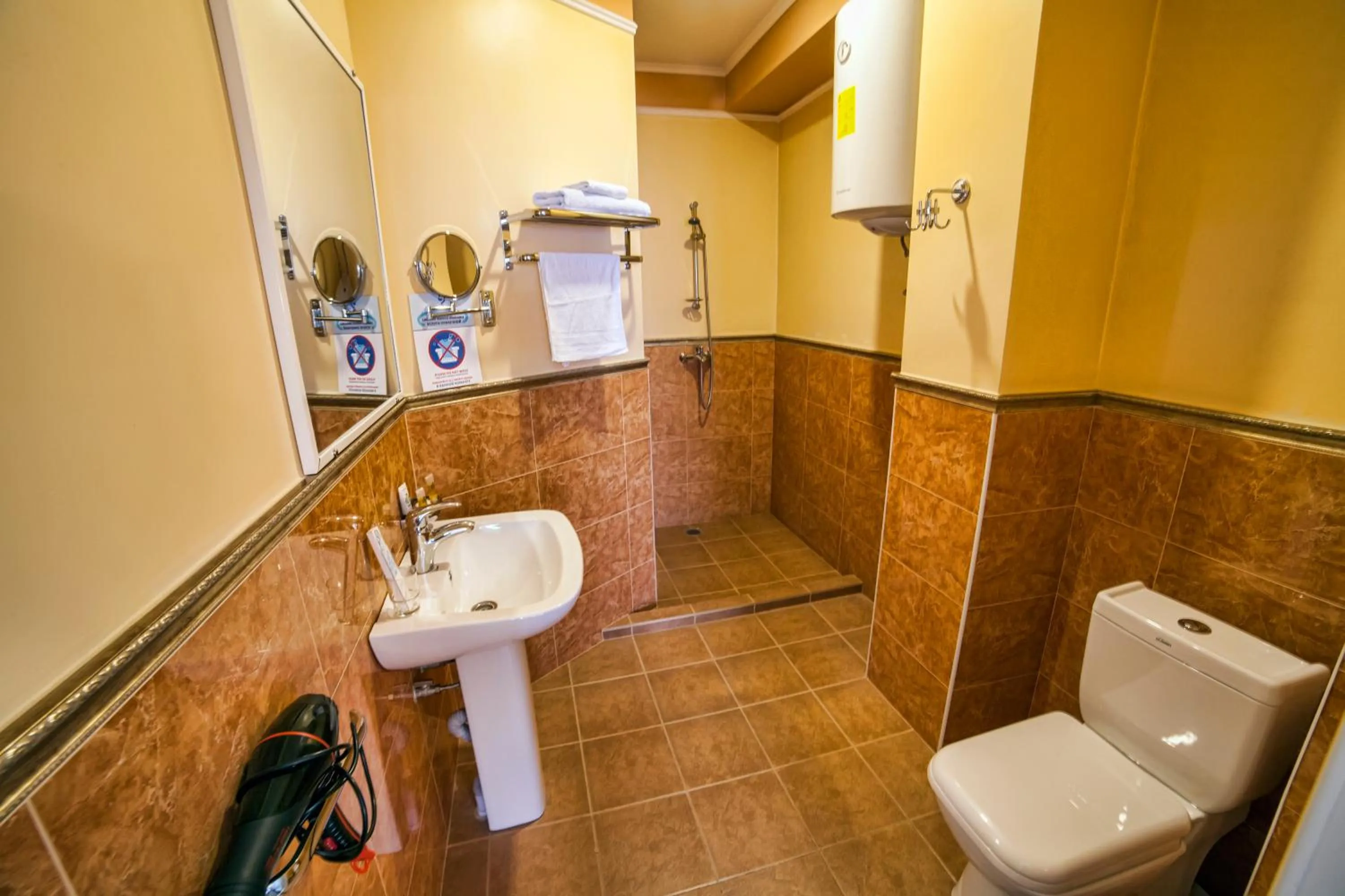 Shower in Hotel Orto Asia