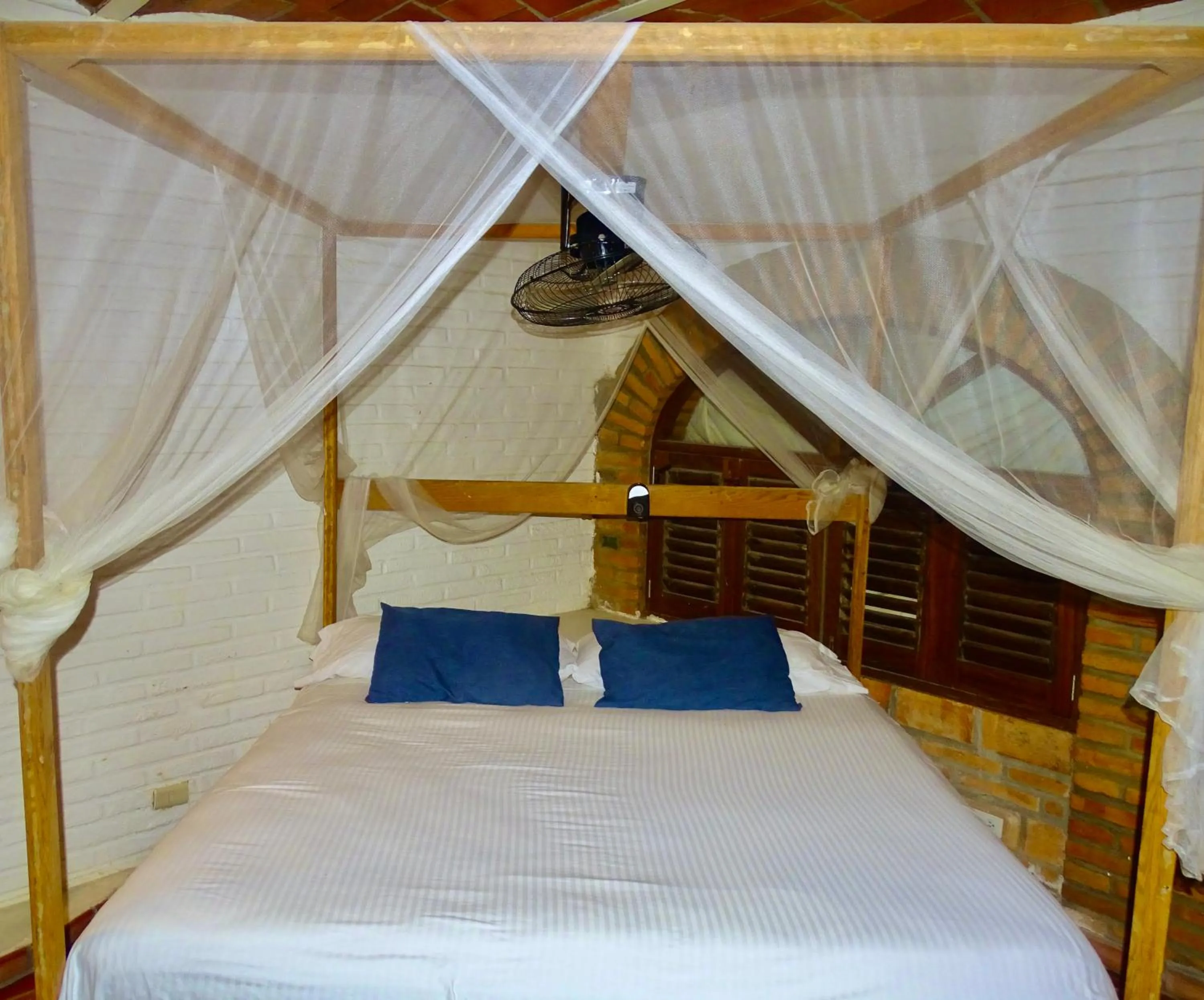 Bed in Sayulita Beach House Hotel