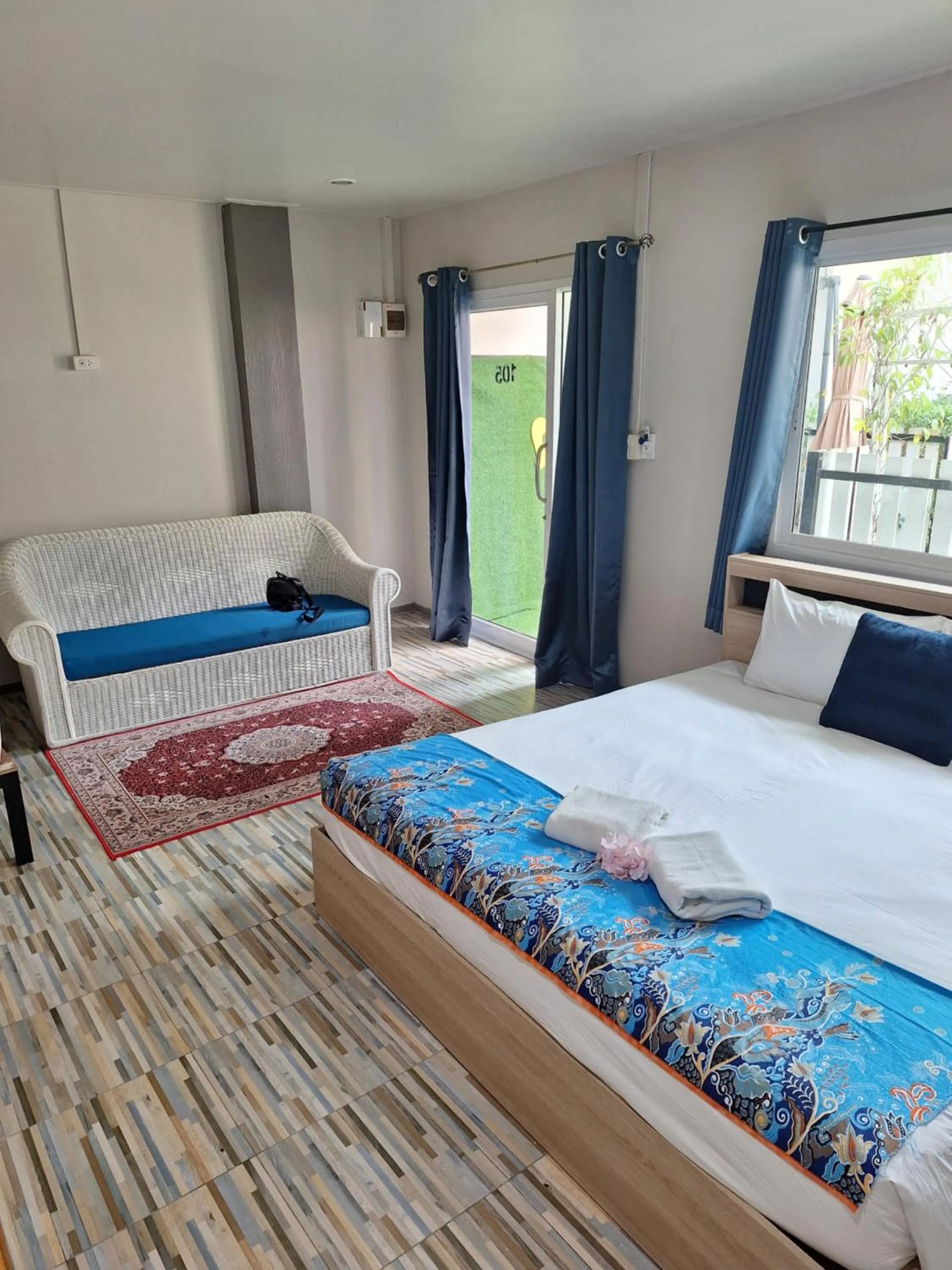 Bed in Lalisa Hotel Aonang