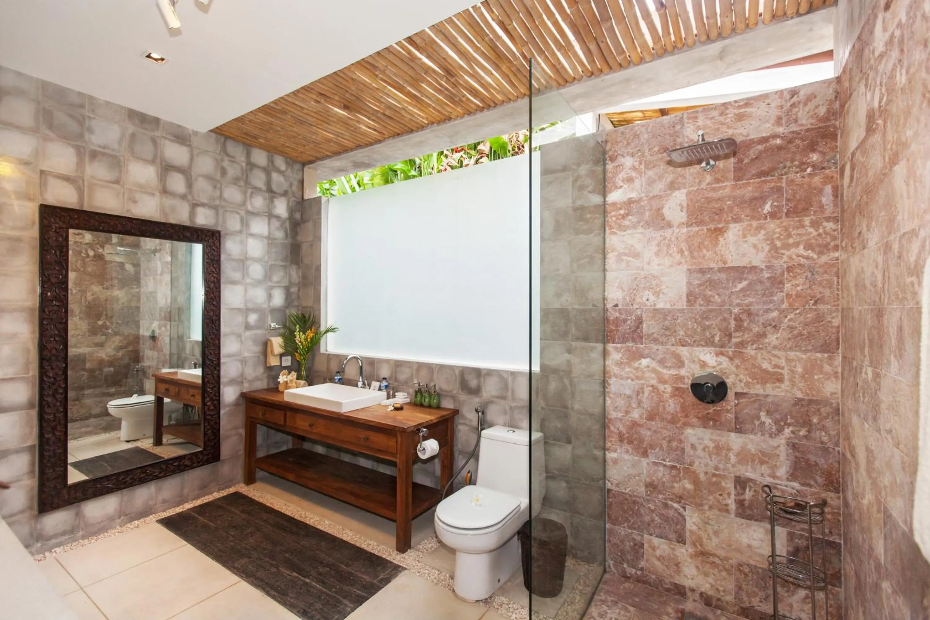 Bathroom in Villa Liang by Nagisa Bali