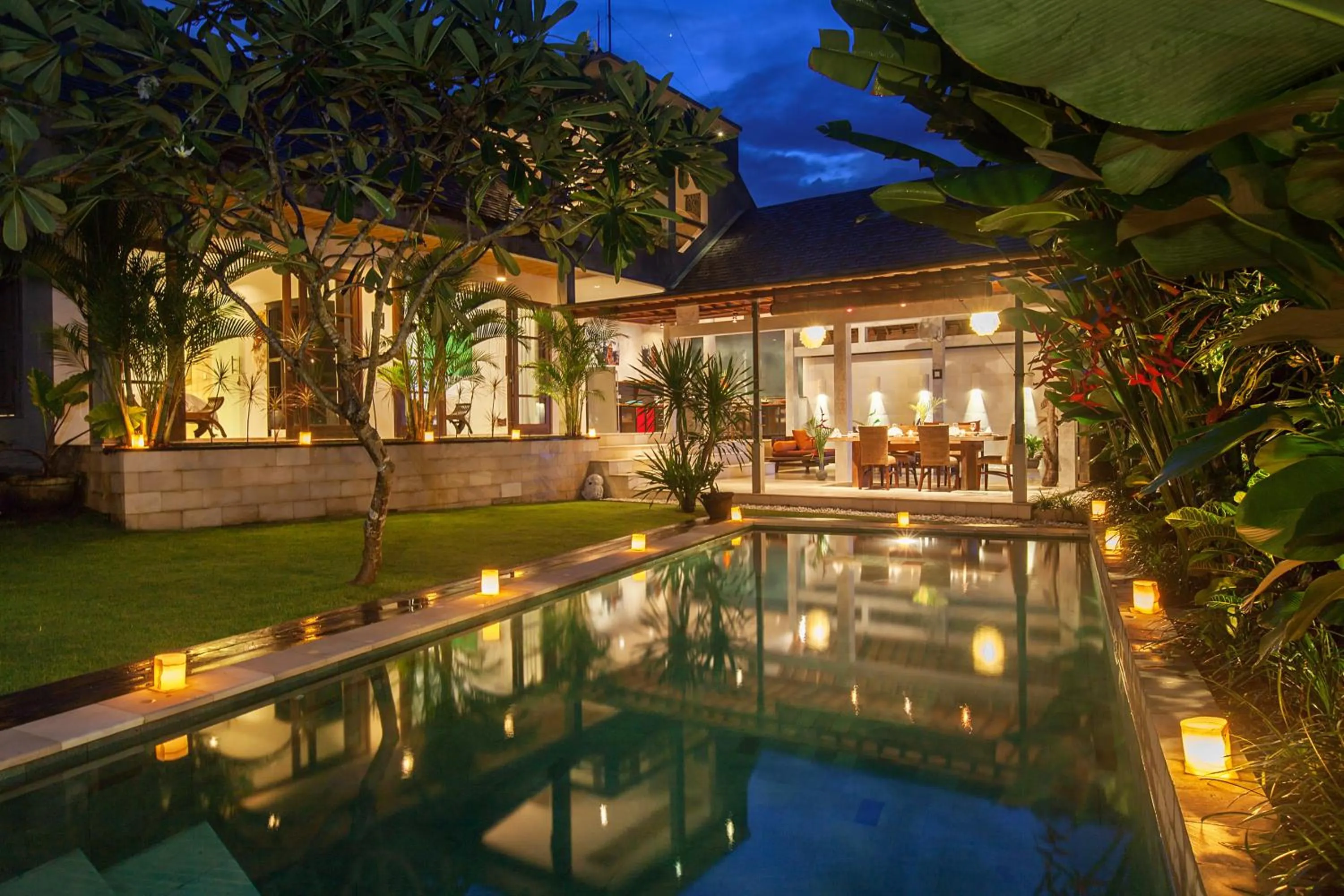 Pool view in Villa Liang by Nagisa Bali