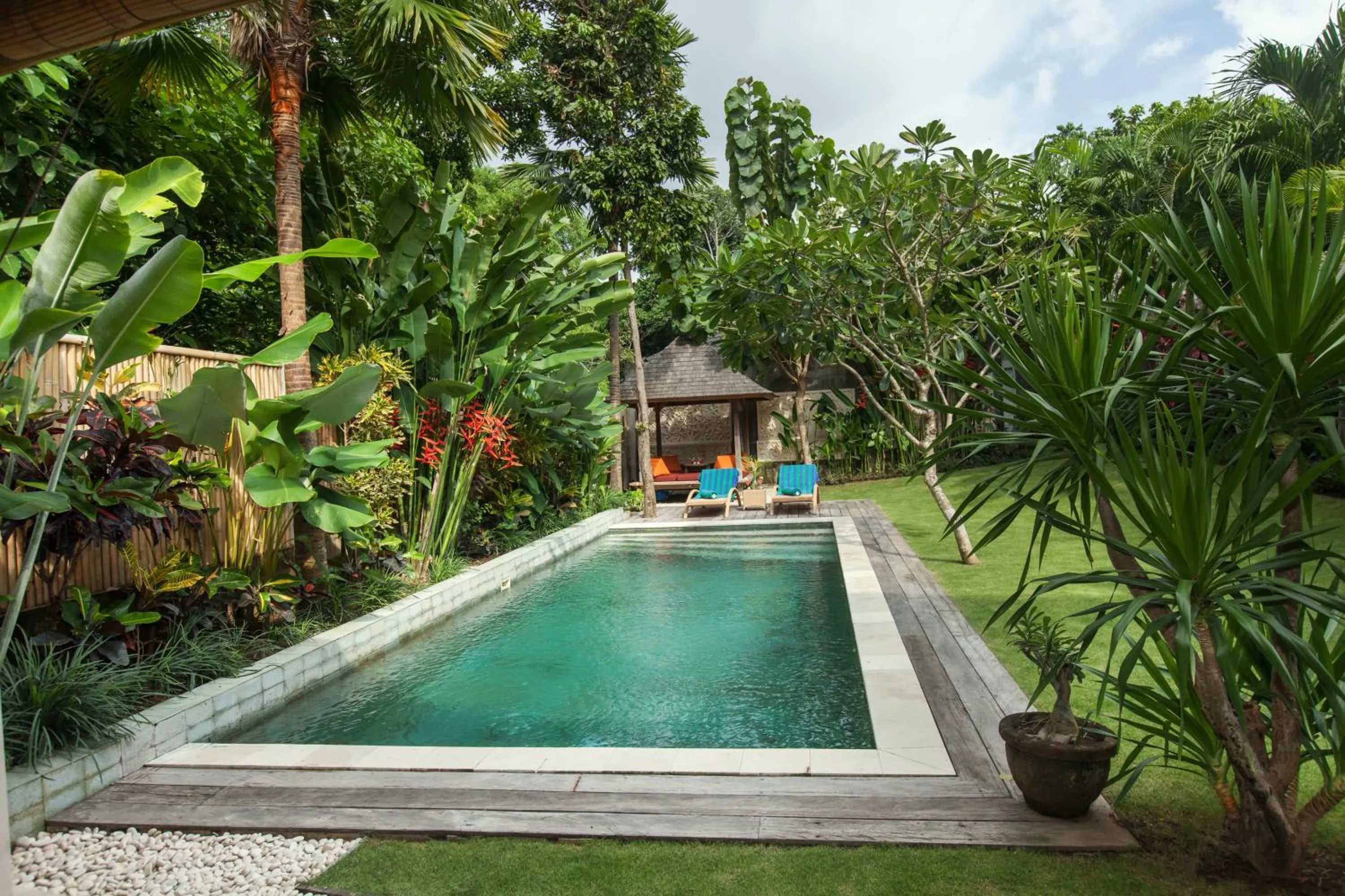 Swimming pool in Villa Liang by Nagisa Bali