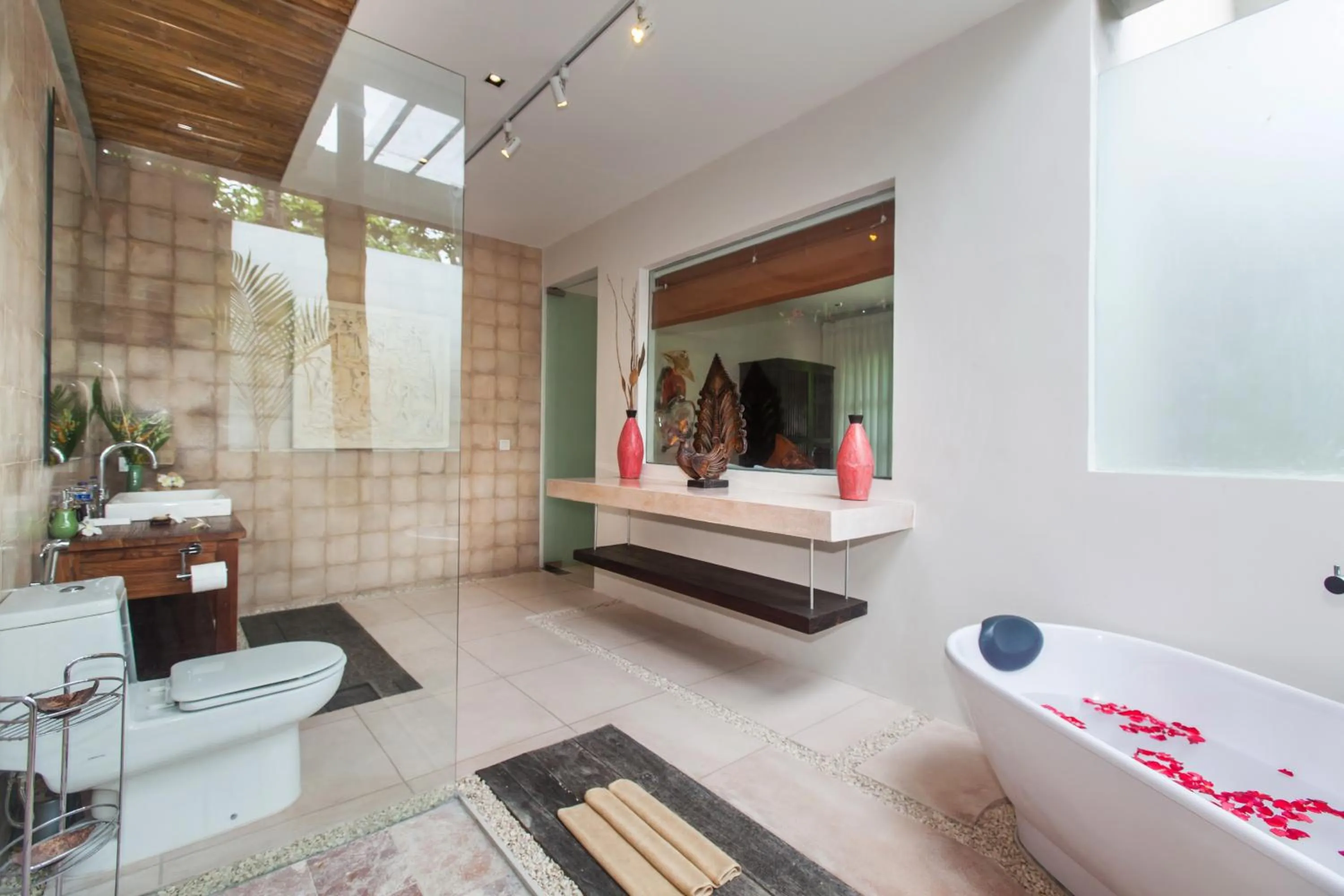 Bathroom in Villa Liang by Nagisa Bali