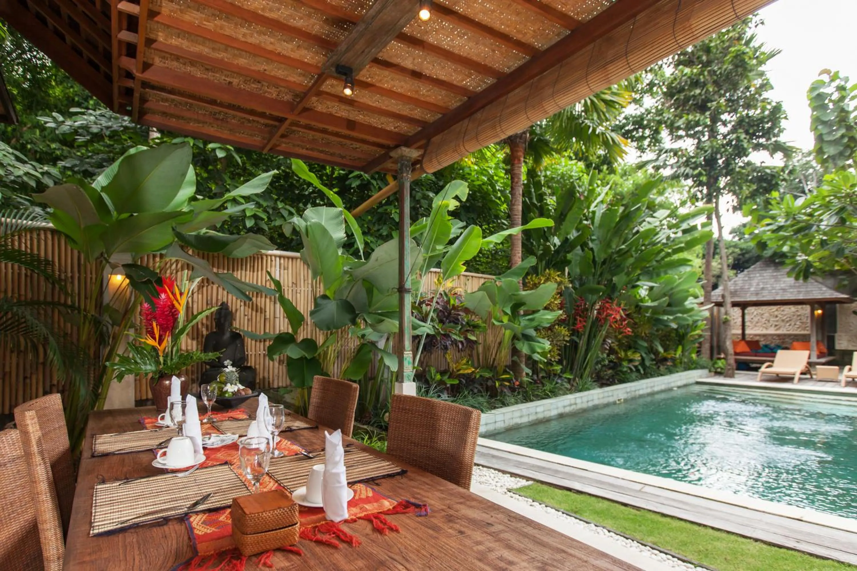 Swimming pool in Villa Liang by Nagisa Bali
