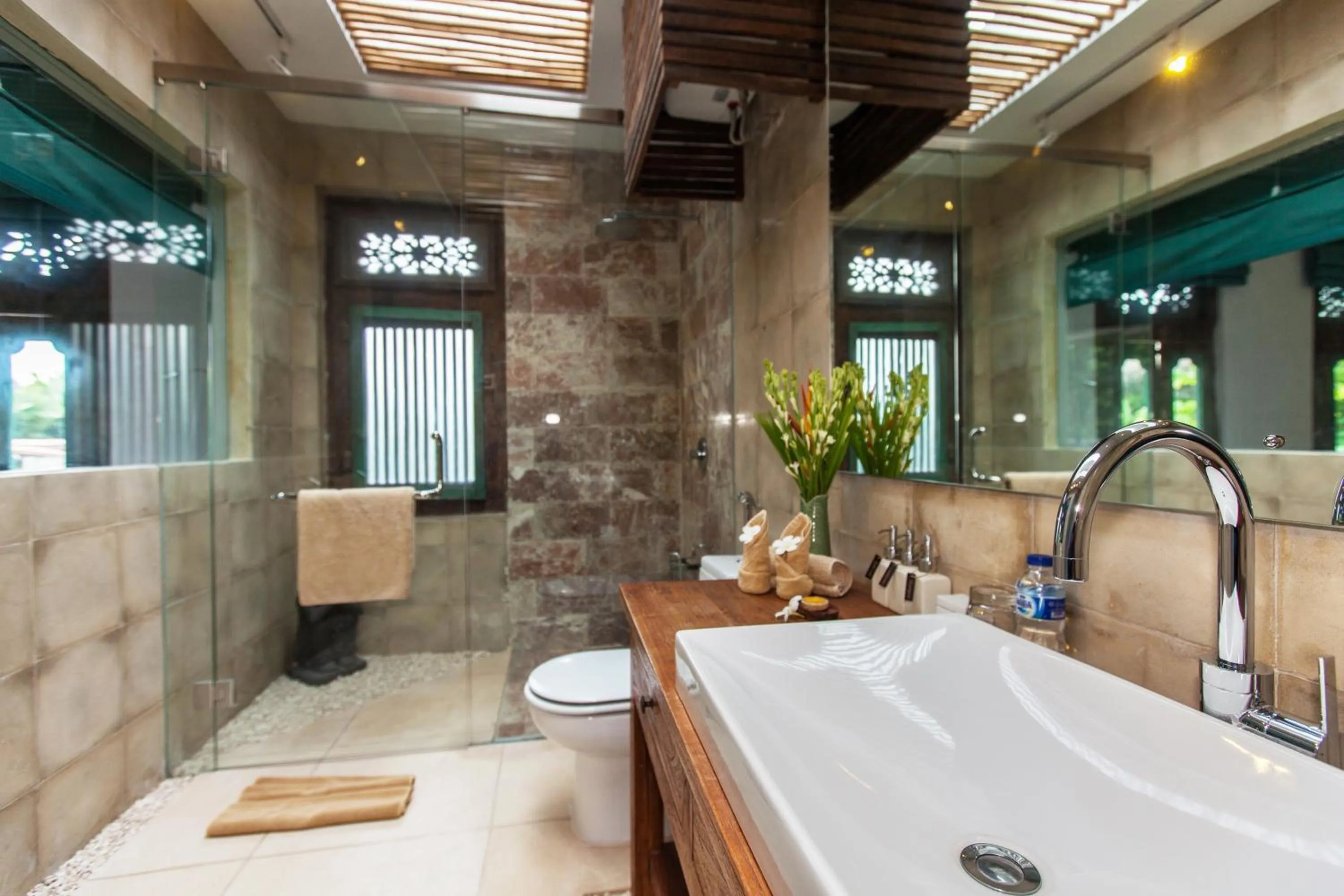 Bathroom in Villa Liang by Nagisa Bali