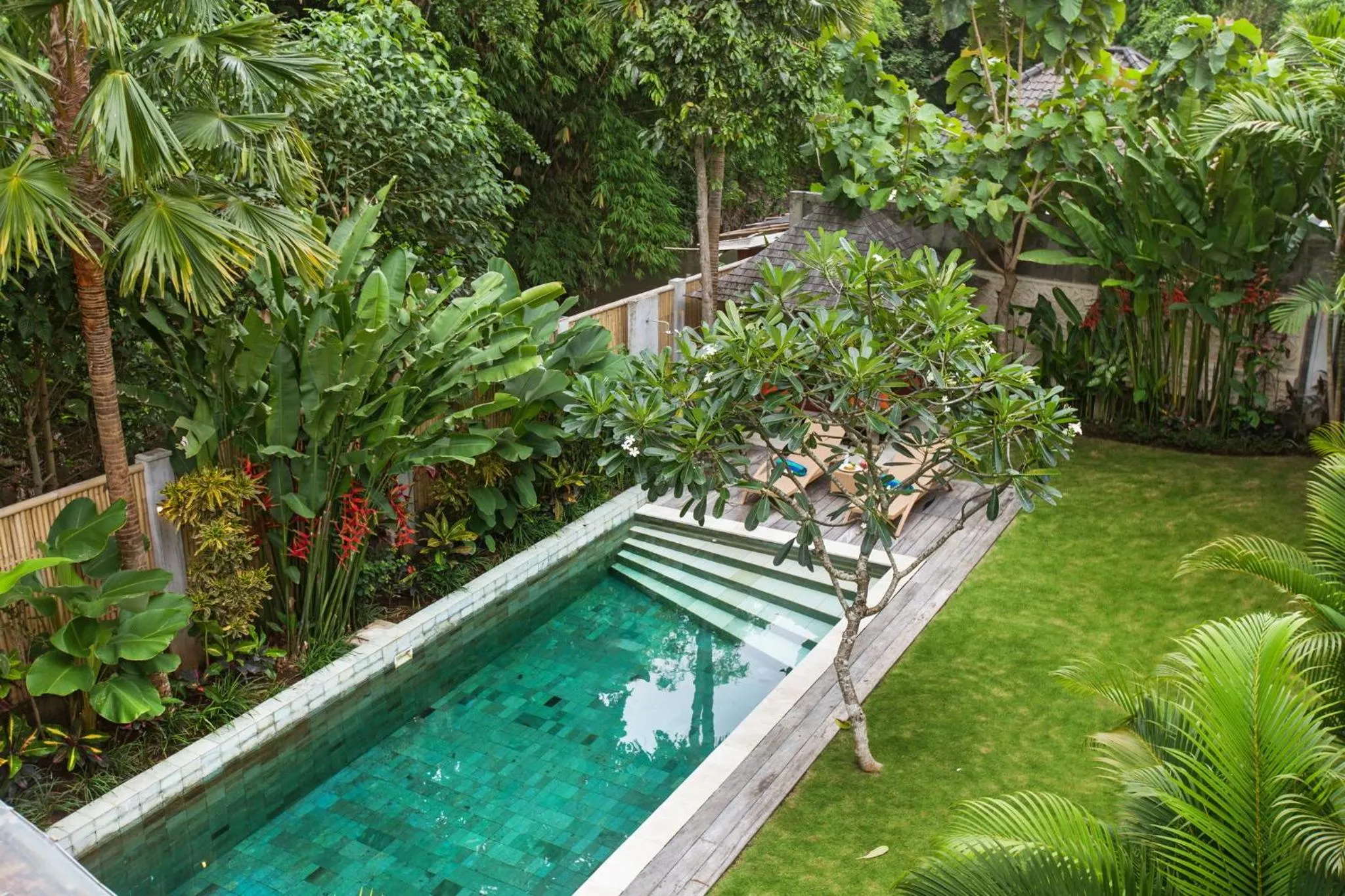 Garden in Villa Liang by Nagisa Bali