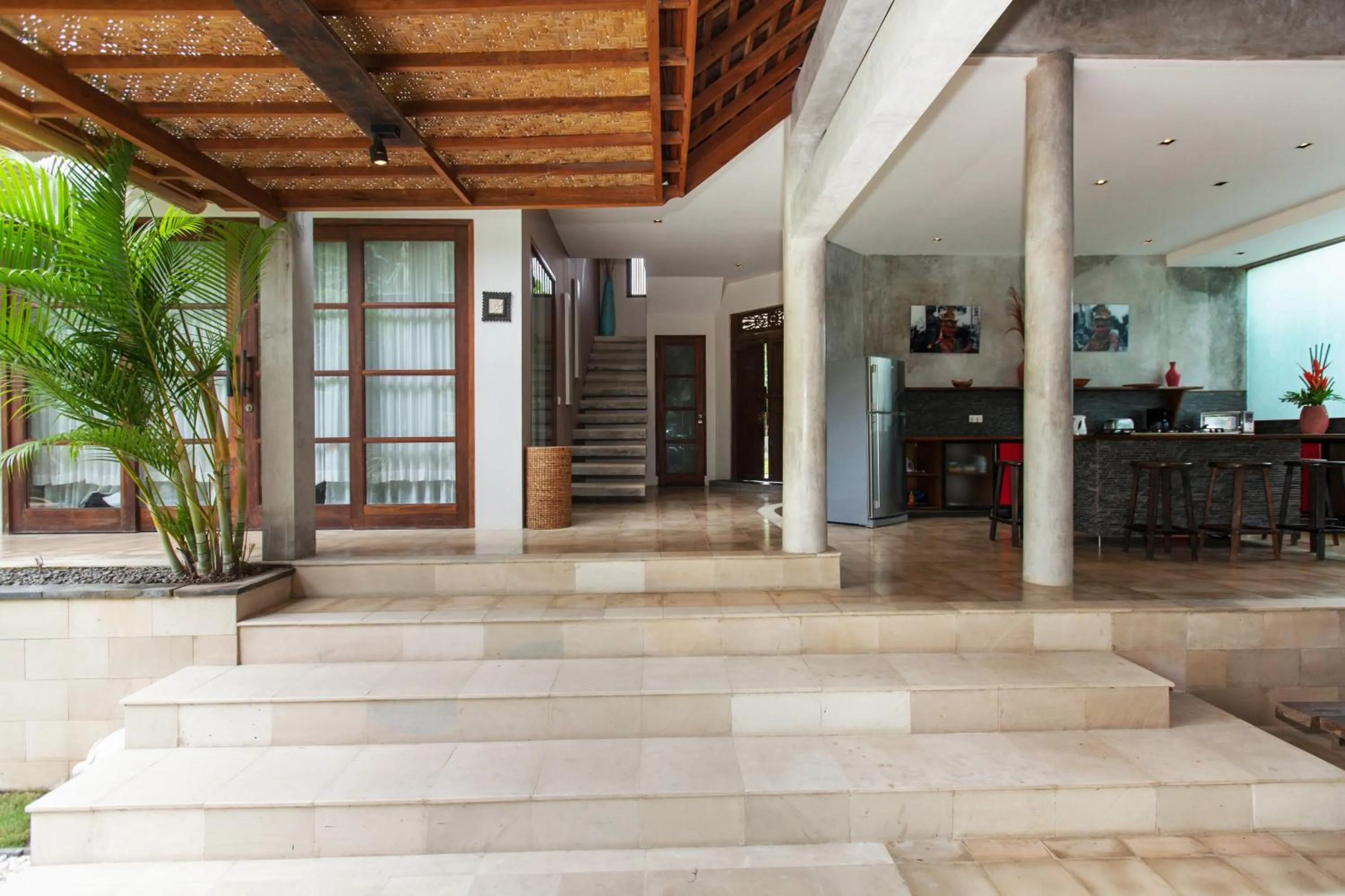 Lobby or reception in Villa Liang by Nagisa Bali