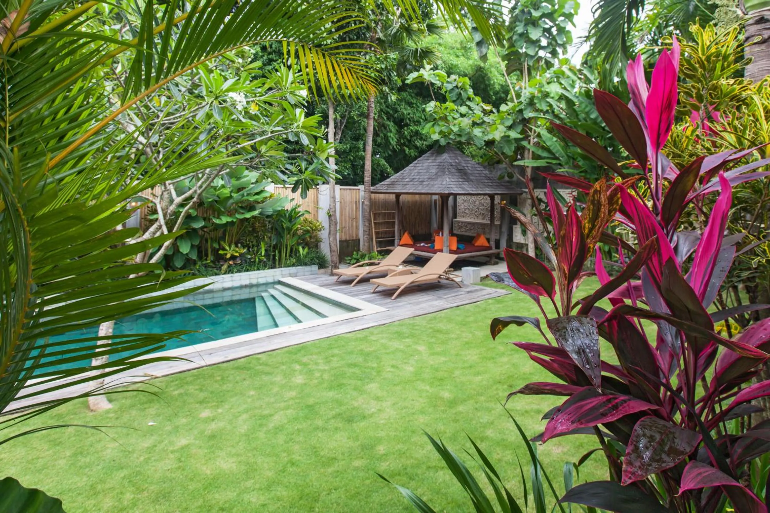 Garden in Villa Liang by Nagisa Bali