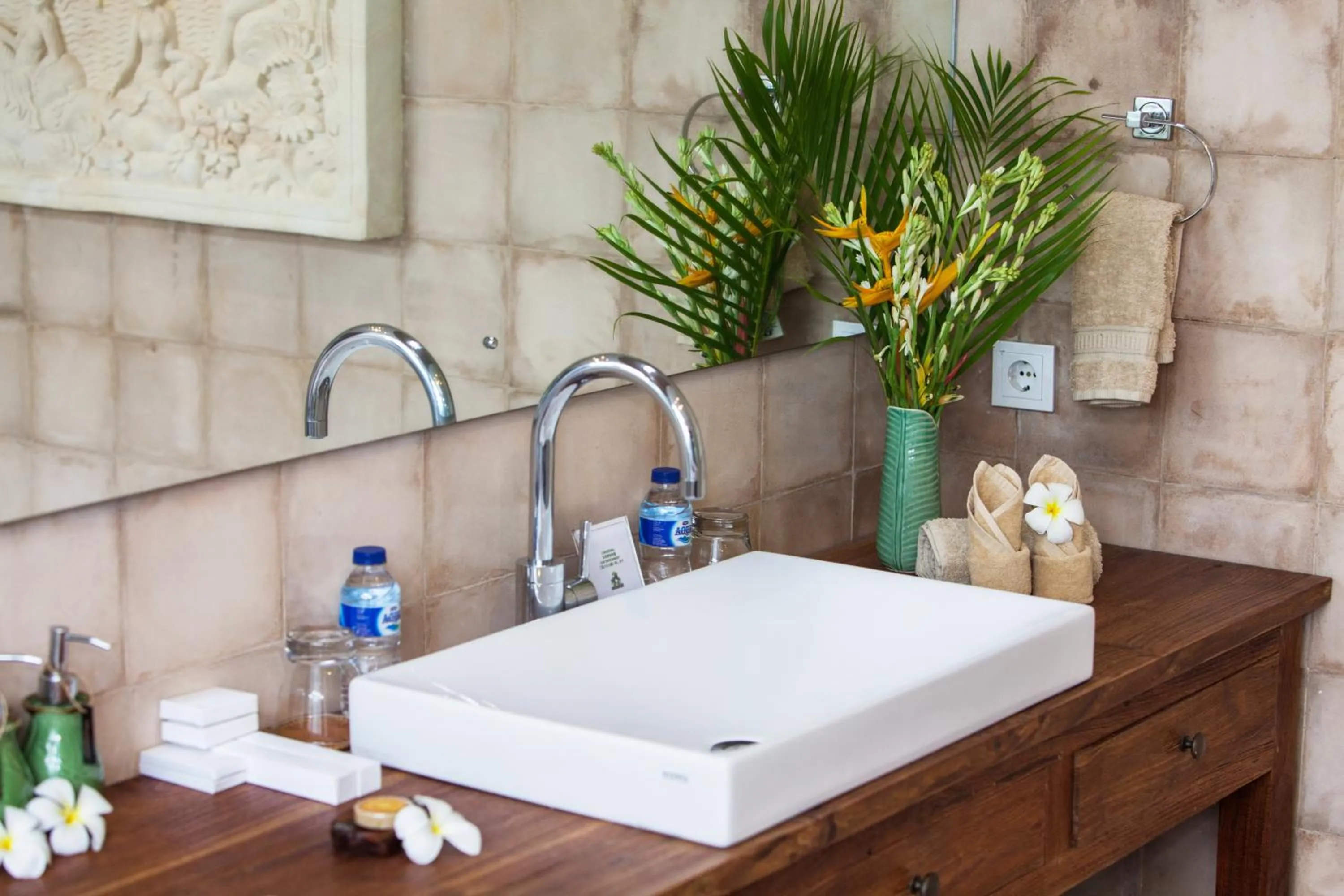 Bathroom in Villa Liang by Nagisa Bali