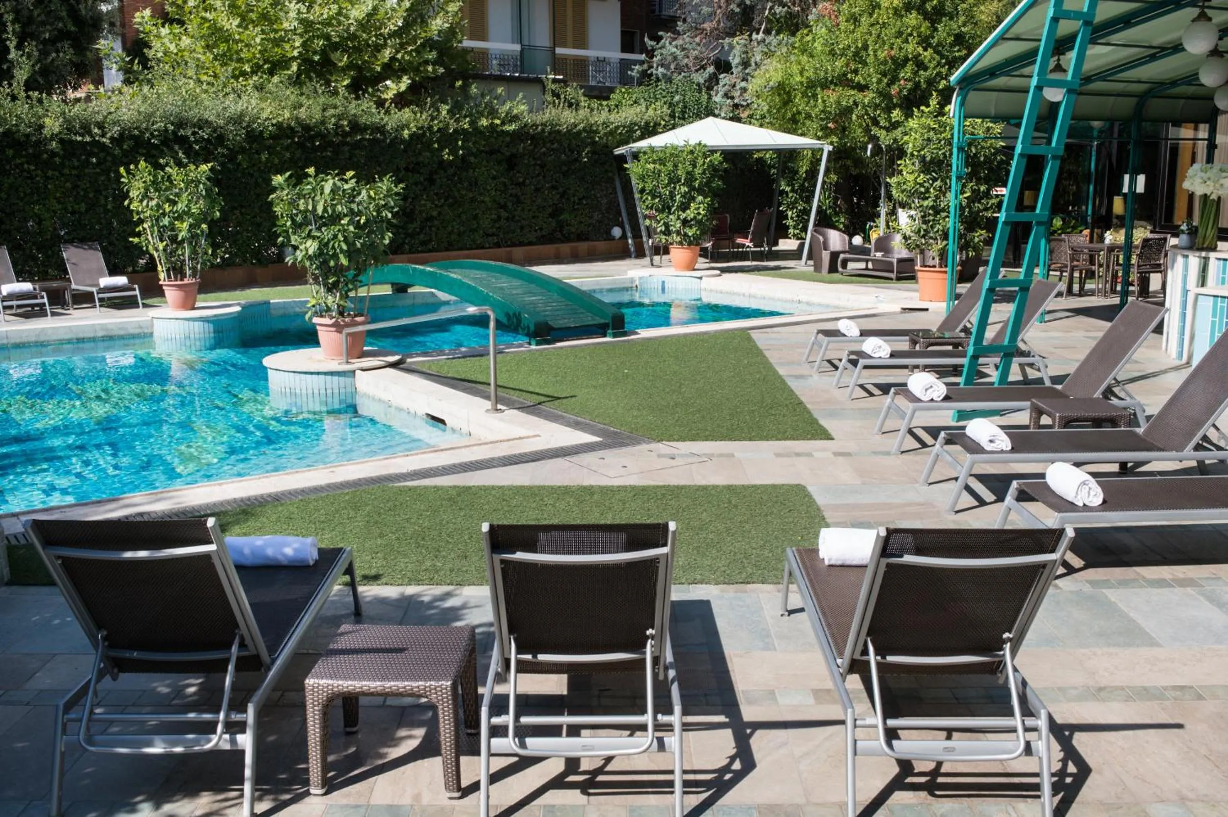 Swimming pool in Grand Hotel Panoramic