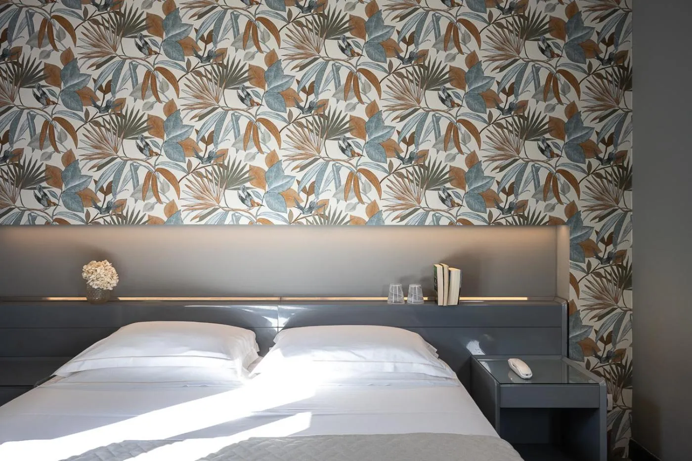 Bedroom, Bed in Grand Hotel Panoramic