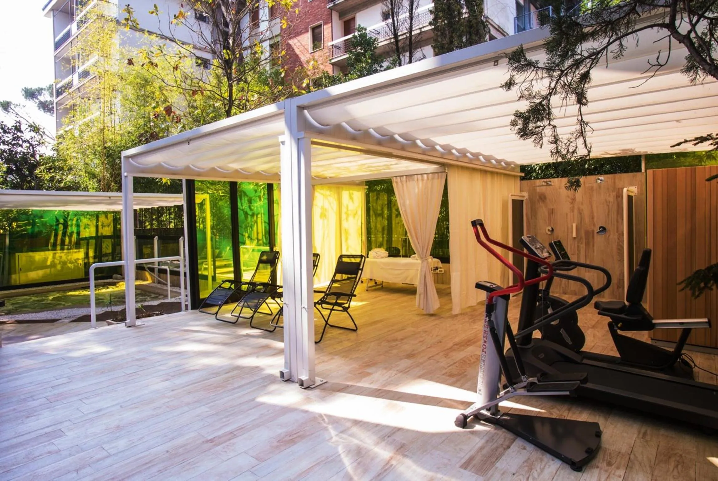 Patio in Grand Hotel Panoramic