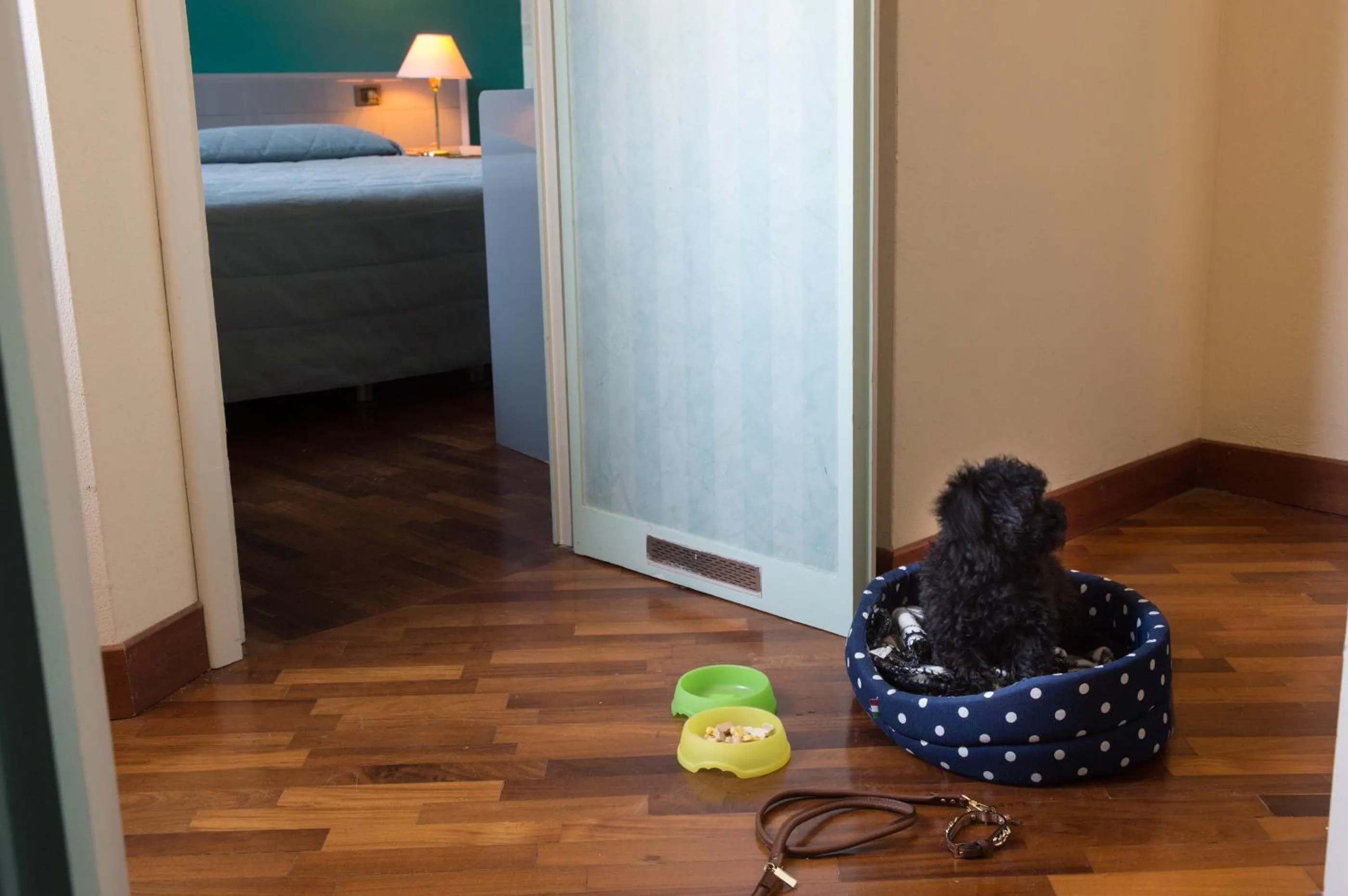 Bedroom, Bed in Grand Hotel Panoramic