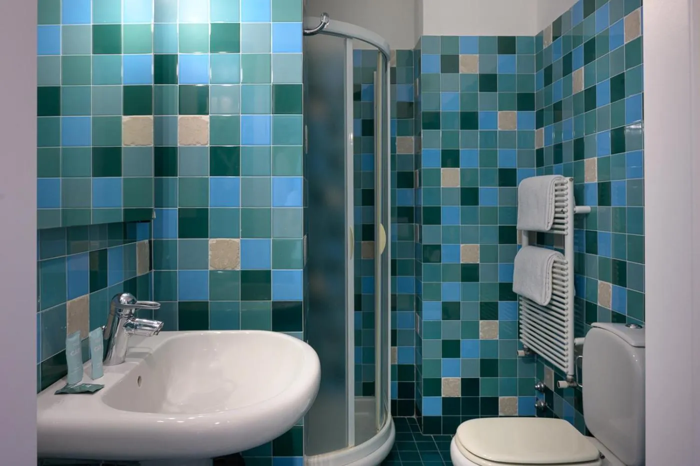 Bathroom in Grand Hotel Panoramic