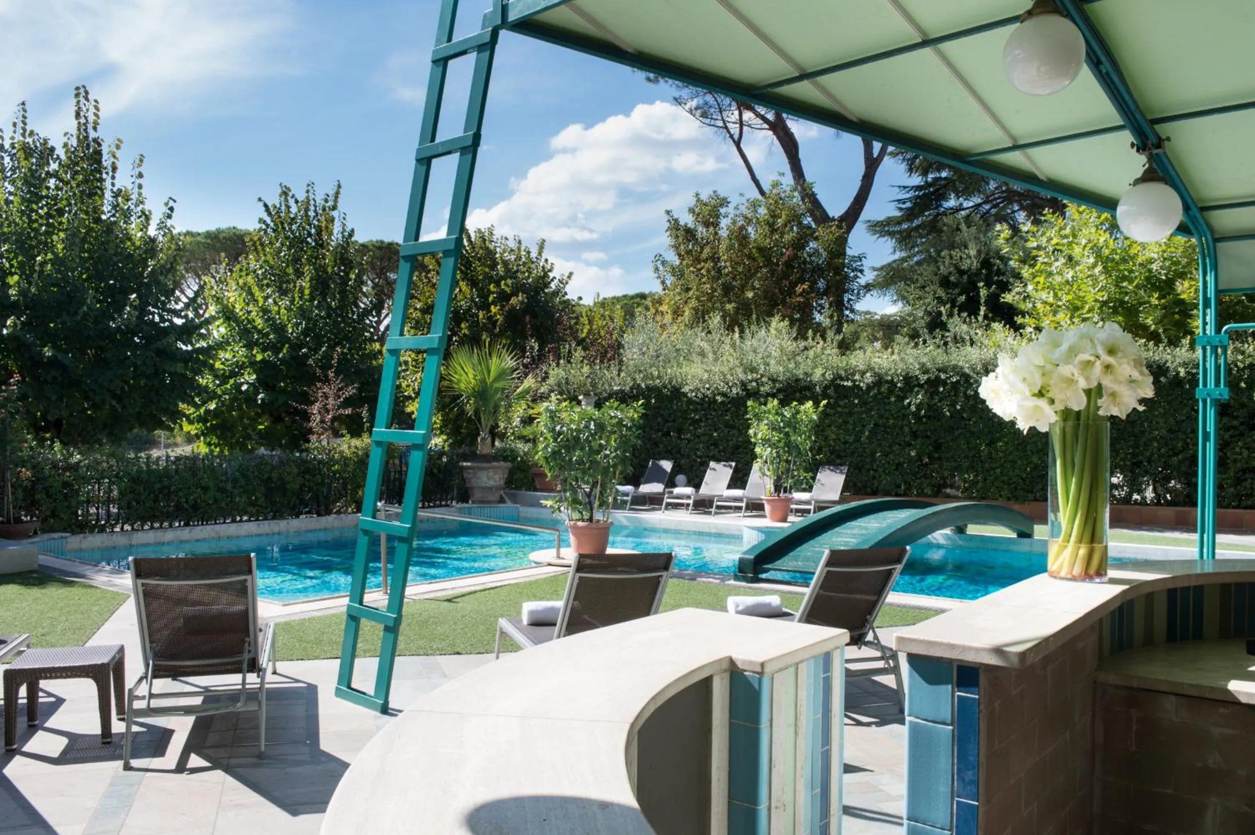 Swimming pool in Grand Hotel Panoramic