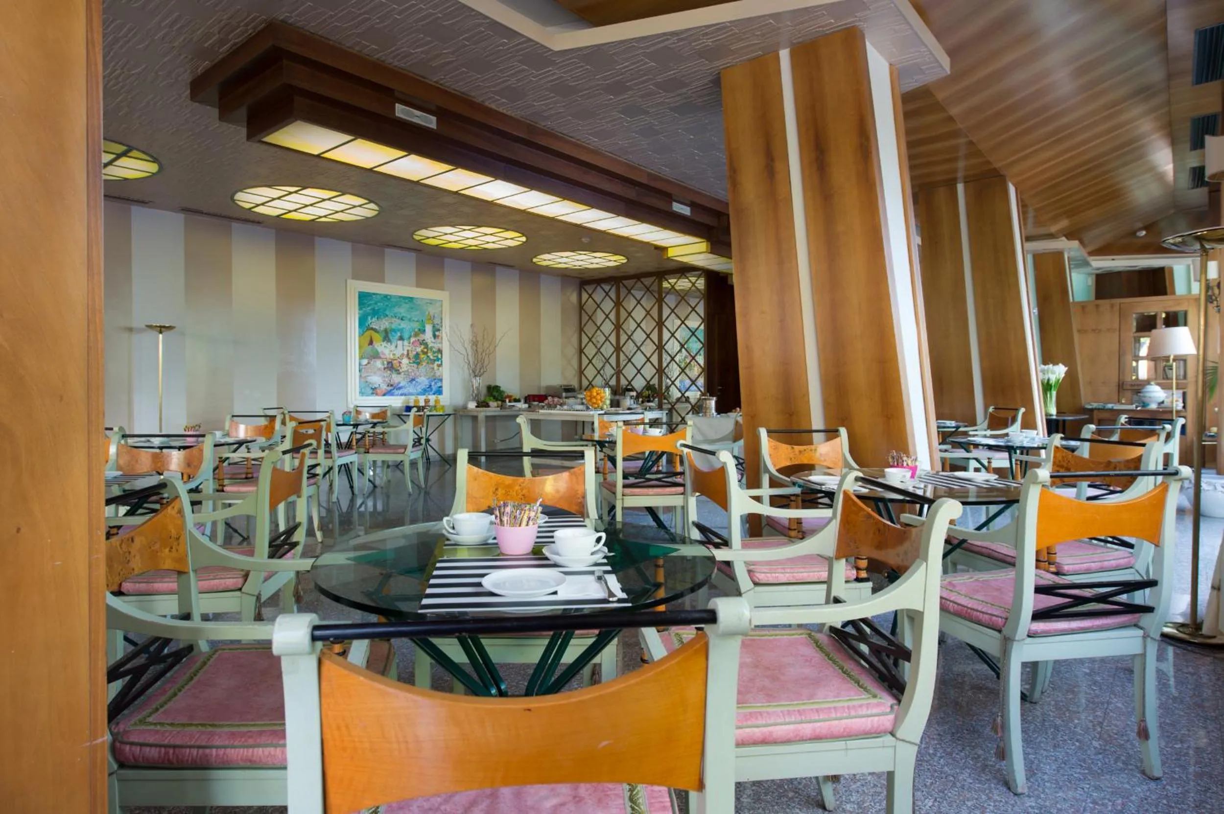 Buffet breakfast in Grand Hotel Panoramic