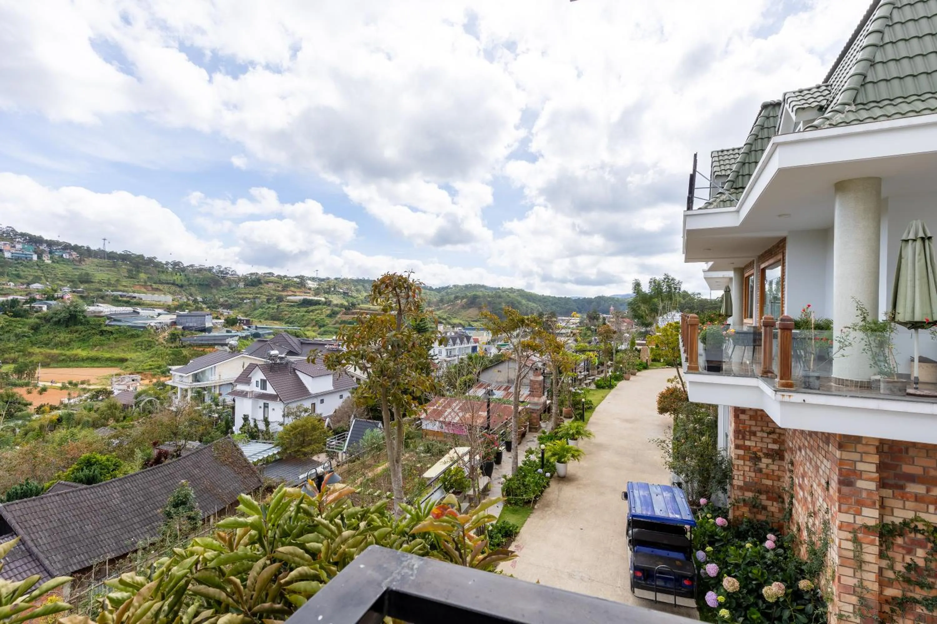 Balcony/Terrace in Relax Hotel by Ixorat