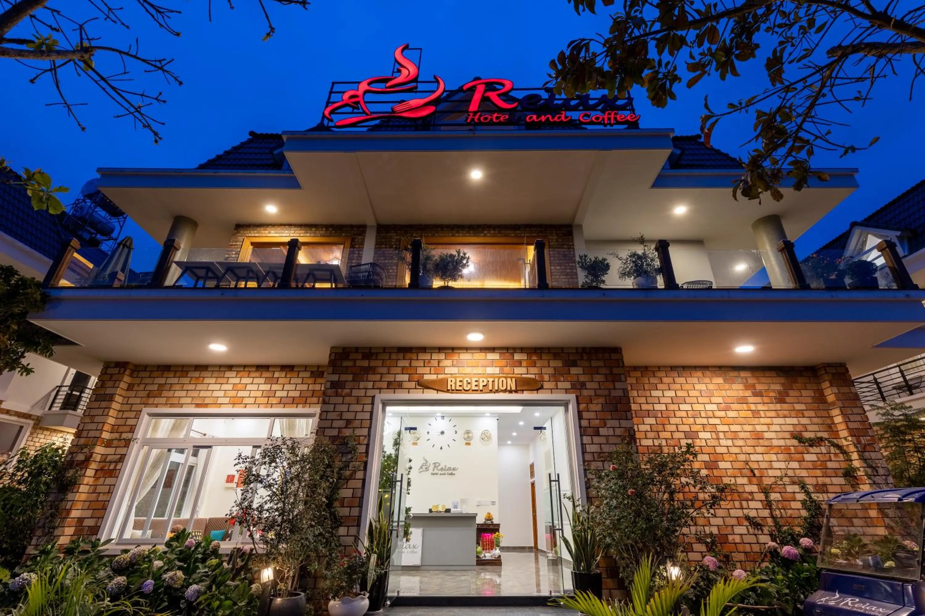 Property building in Relax Hotel by Ixorat