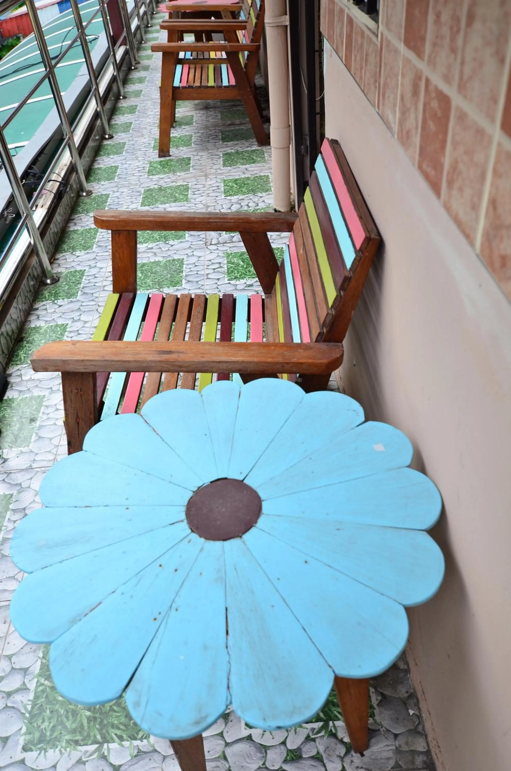 Balcony/Terrace in Decordo Hostel