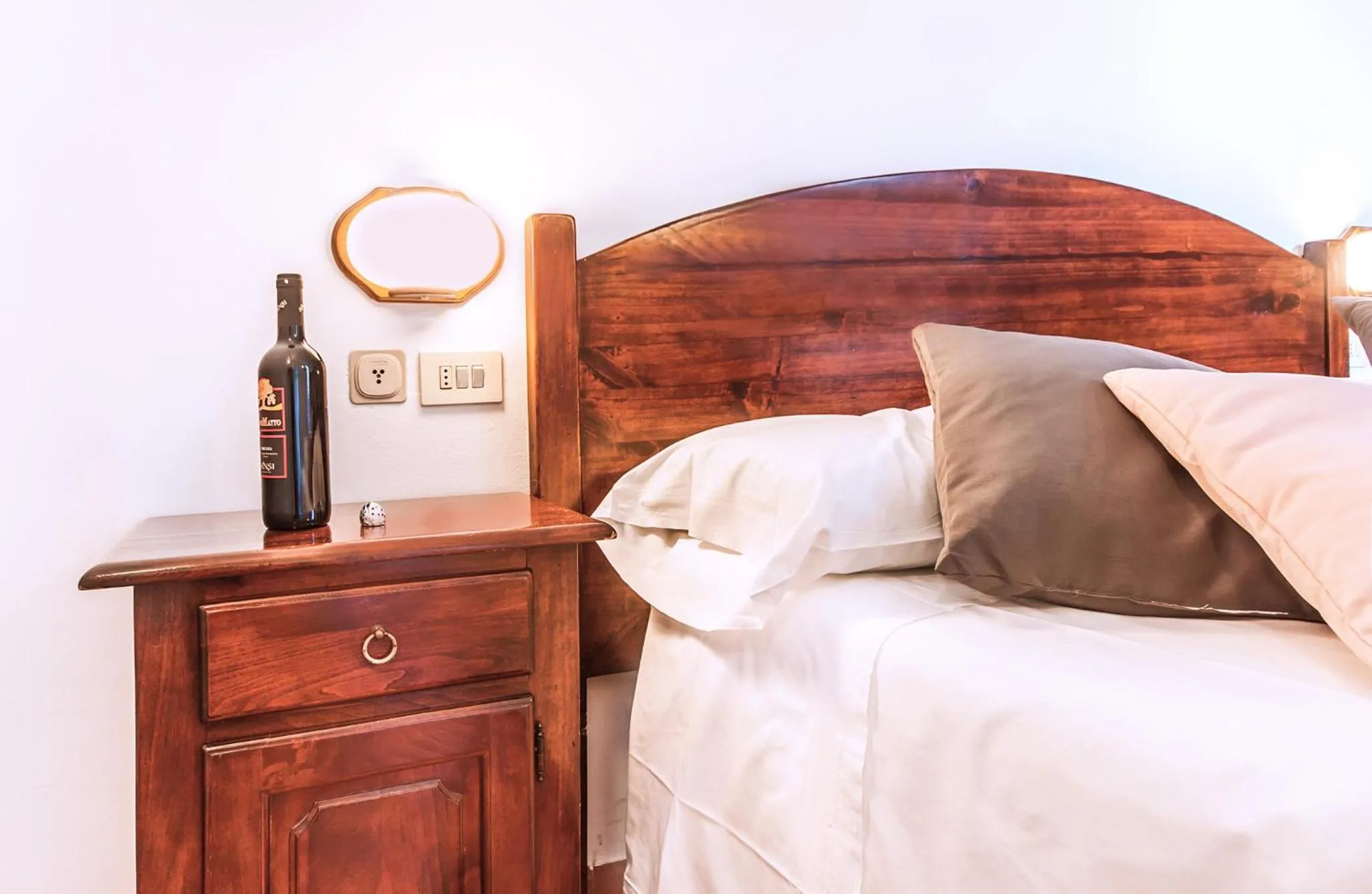 Bed in Hotel Costantini