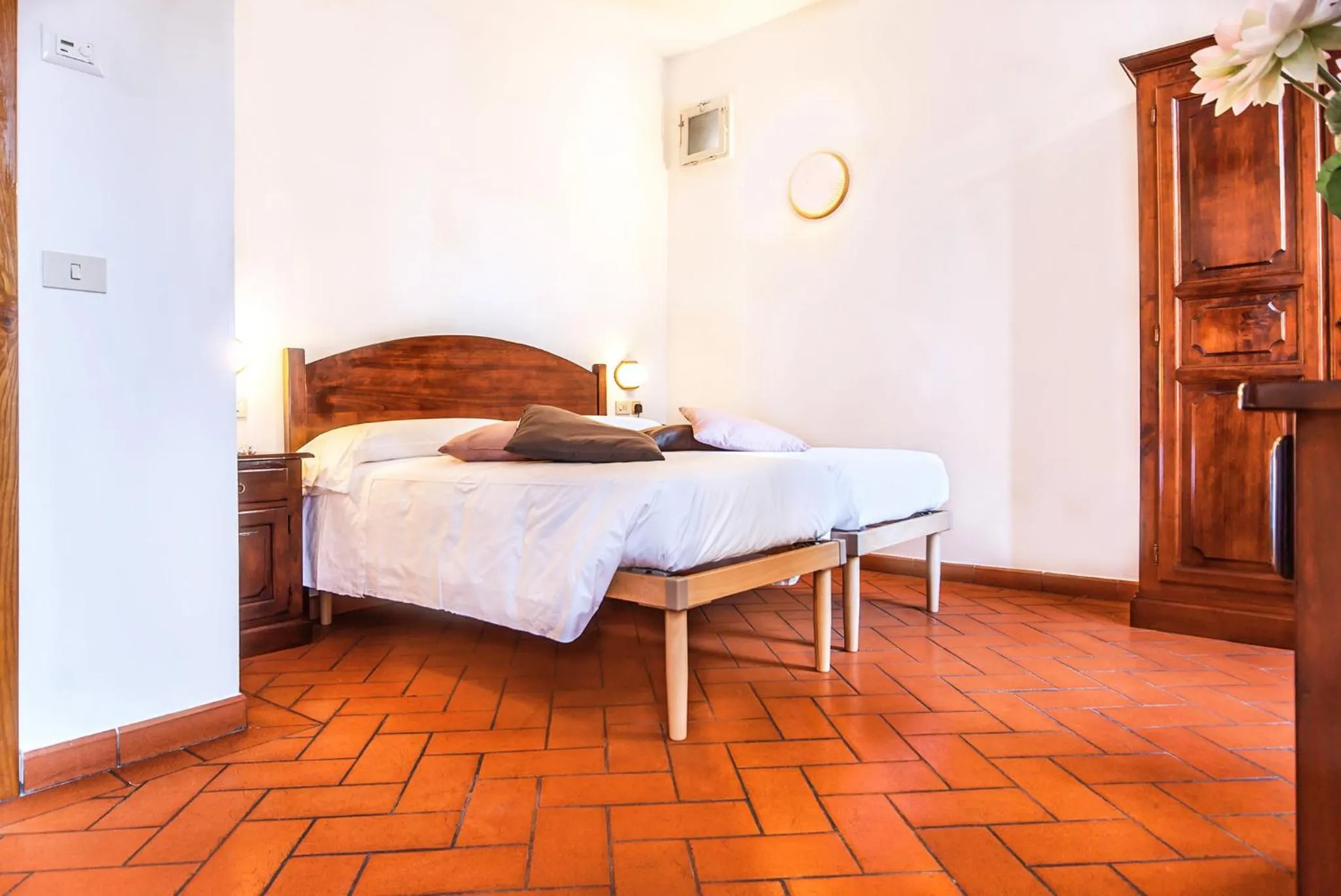 Bedroom, Bed in Hotel Costantini