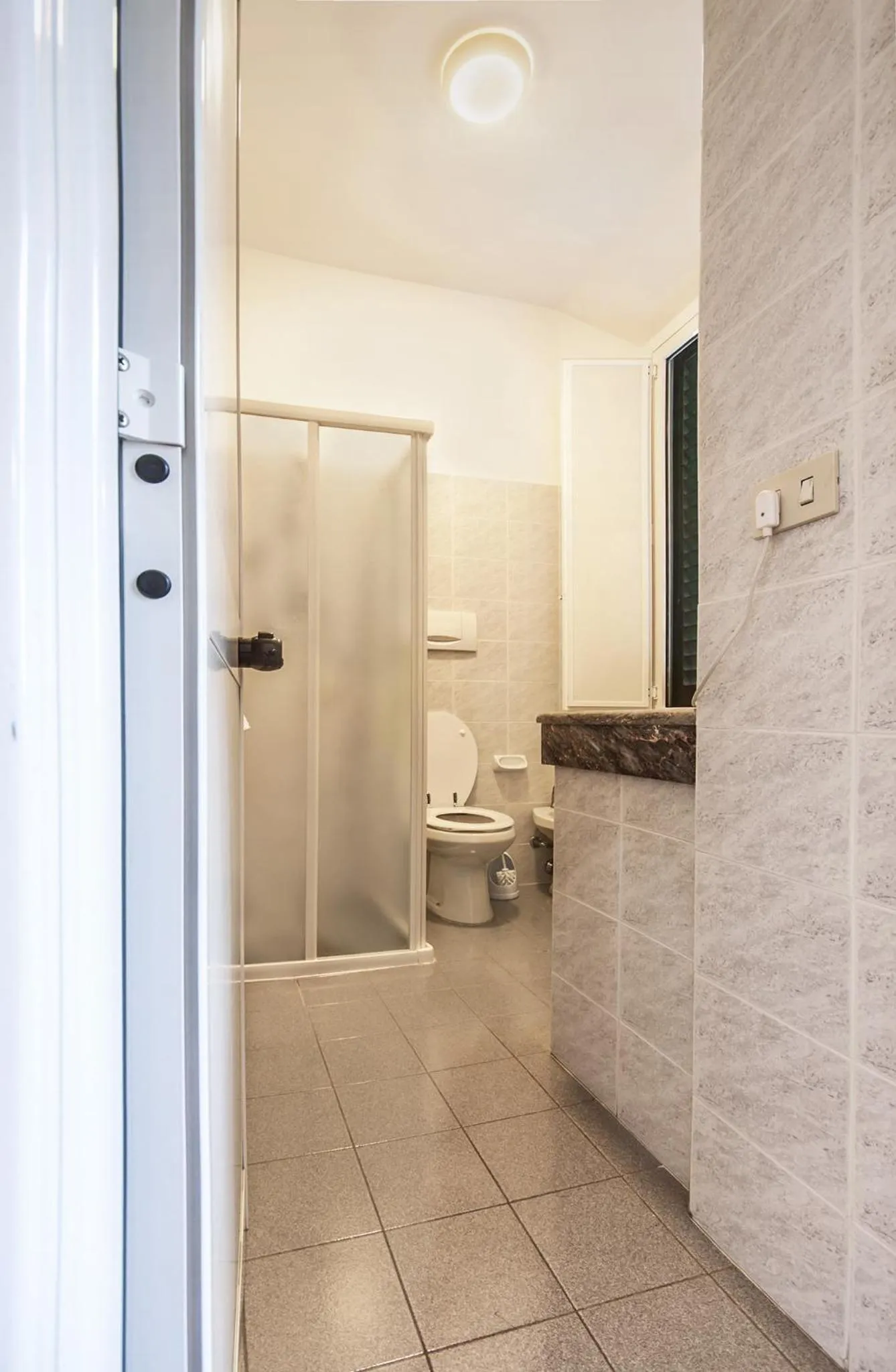 Toilet in Hotel Costantini