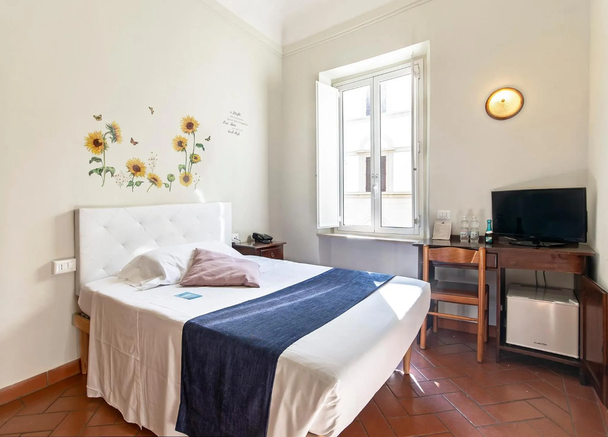 Bed in Hotel Costantini