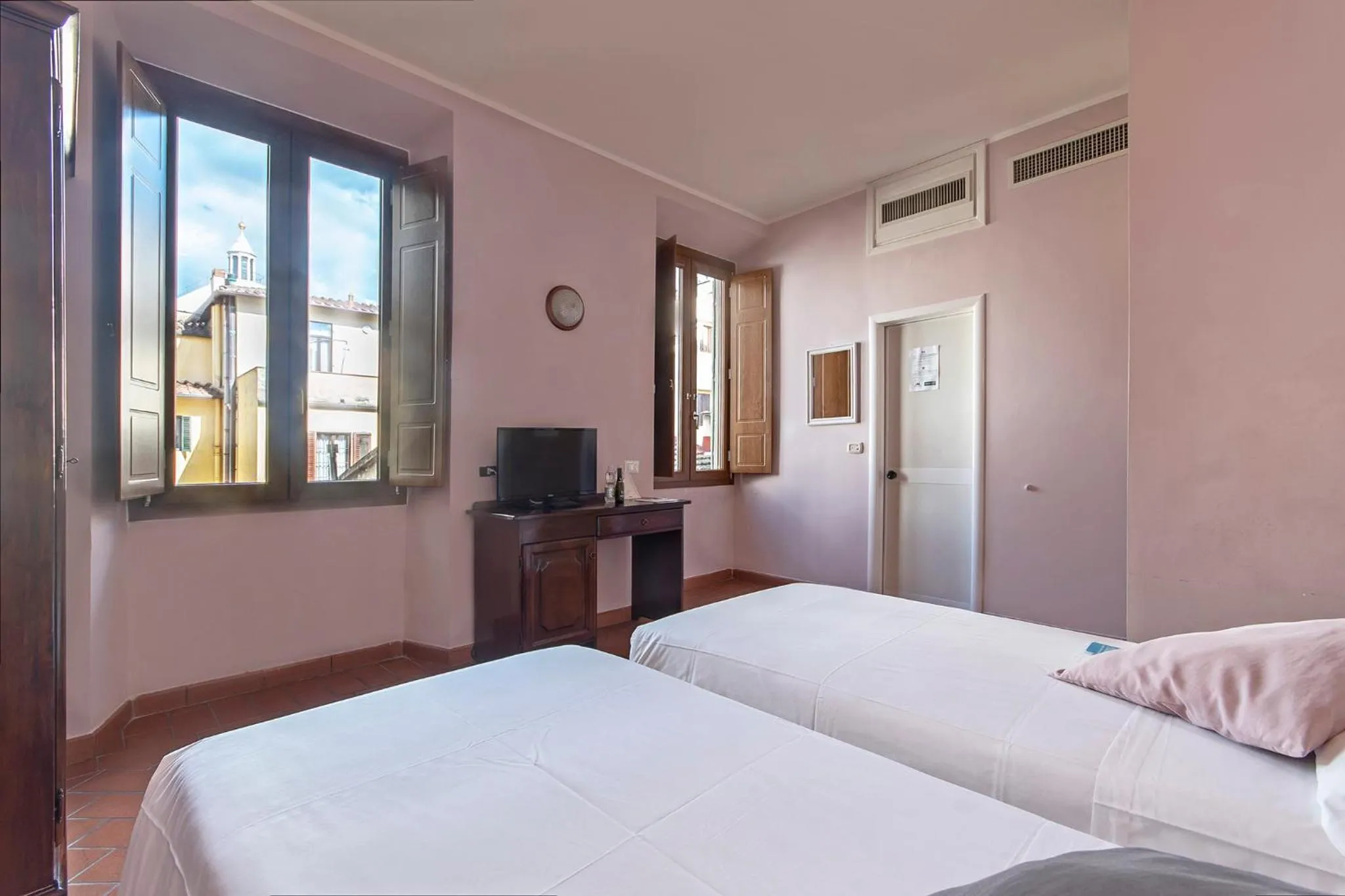 Bed in Hotel Costantini