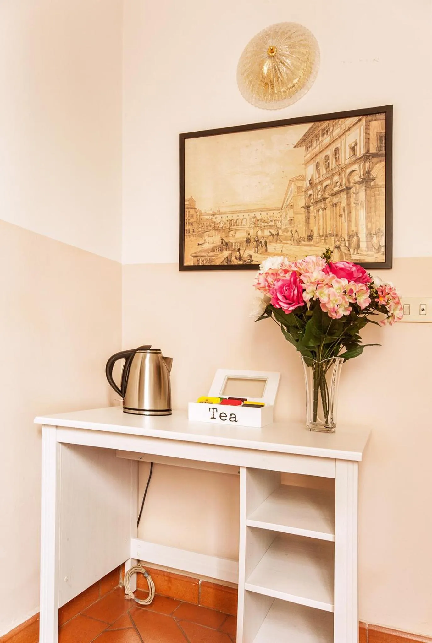 Coffee/tea facilities in Hotel Costantini