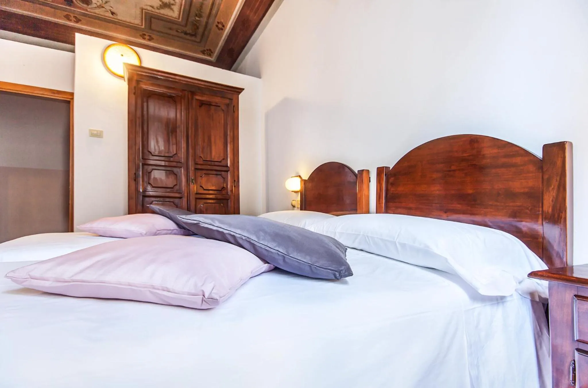 Bed in Hotel Costantini