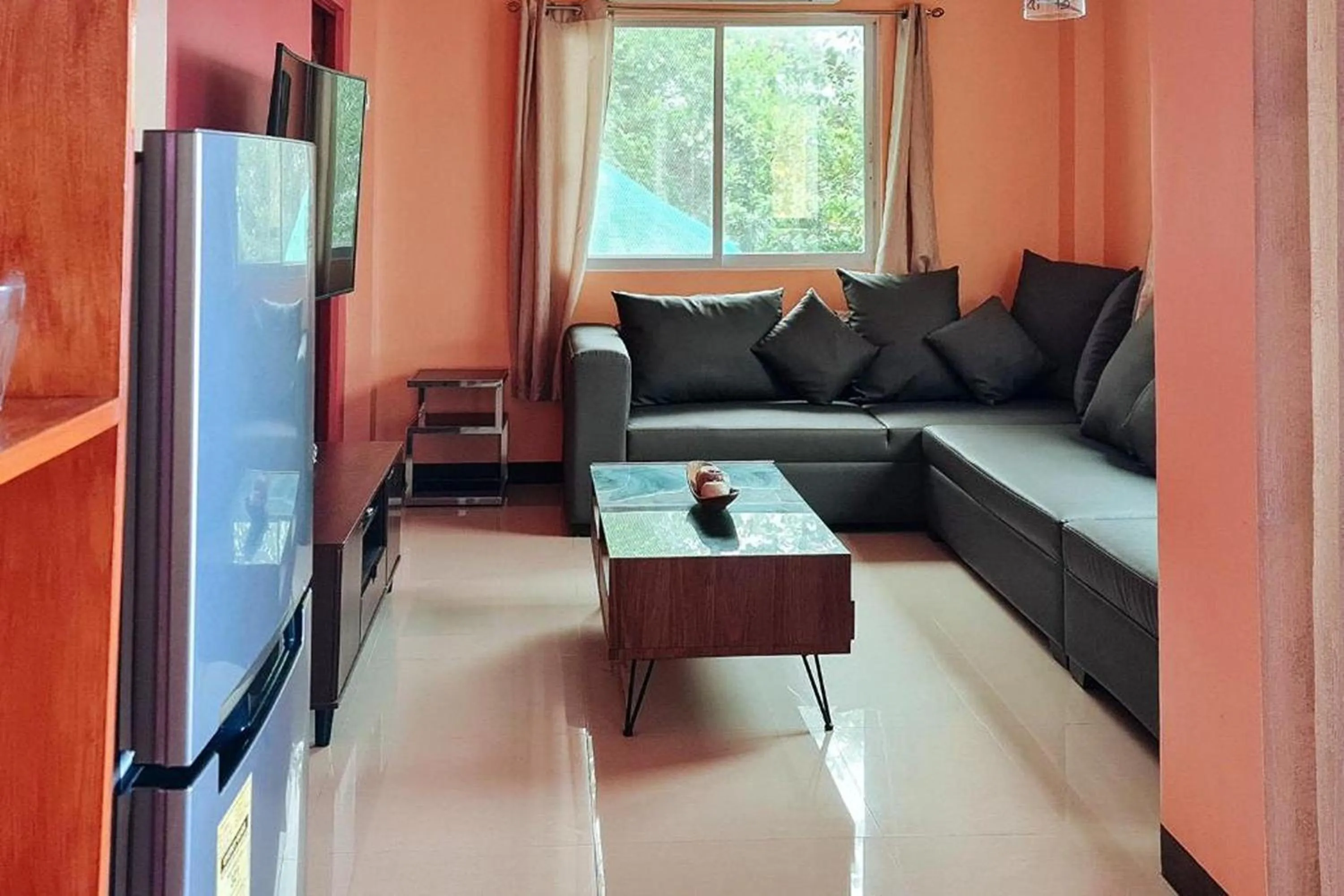 Seating area in Galucksea Beach Resort