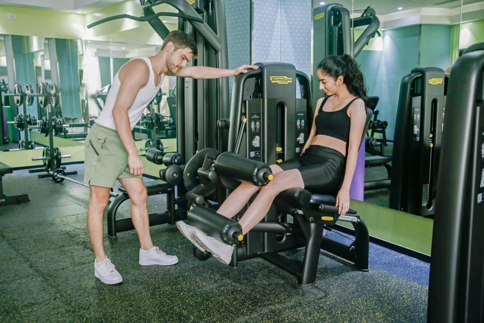 Fitness centre/facilities in Lime Resort Manila