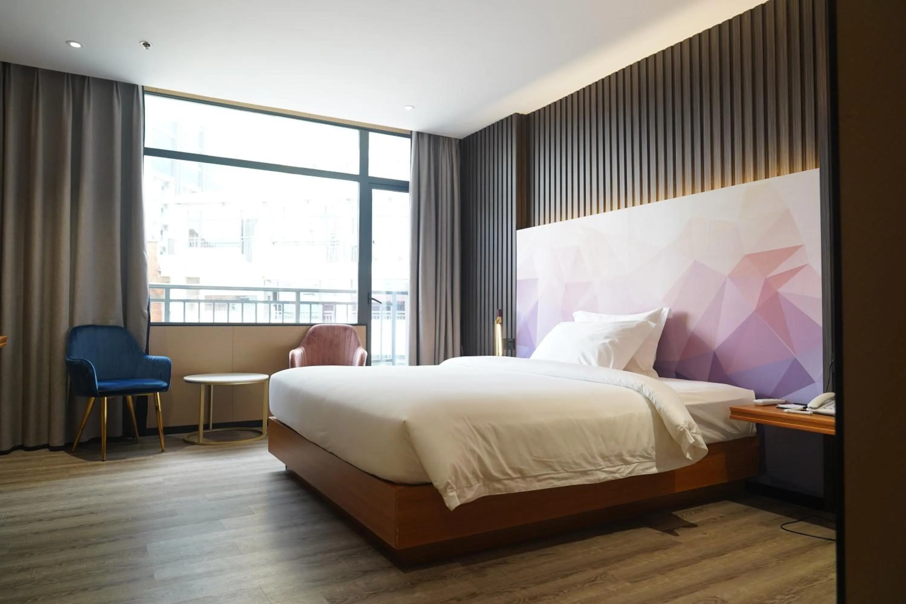 Photo of the whole room, Bed in Joy Hotel