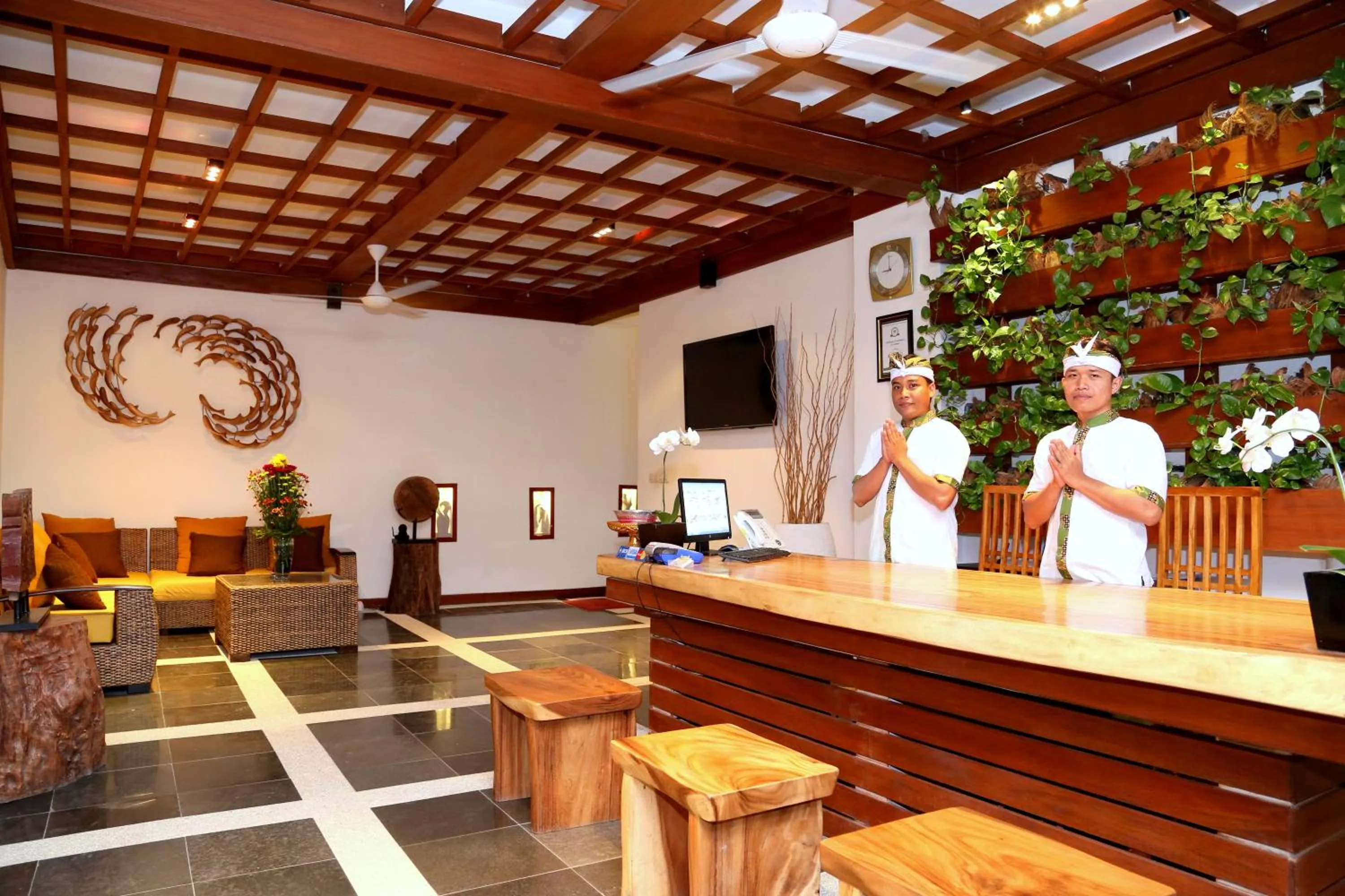 Staff in Jas Green Villas and Spa