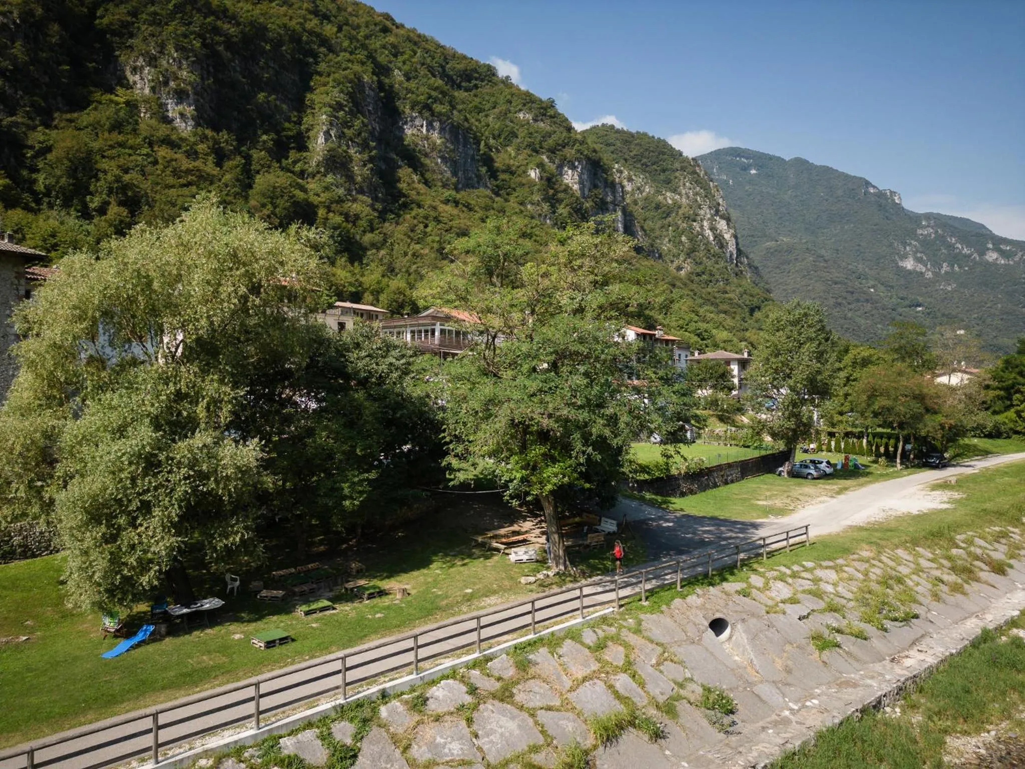 Natural landscape in Contra' Contarini
