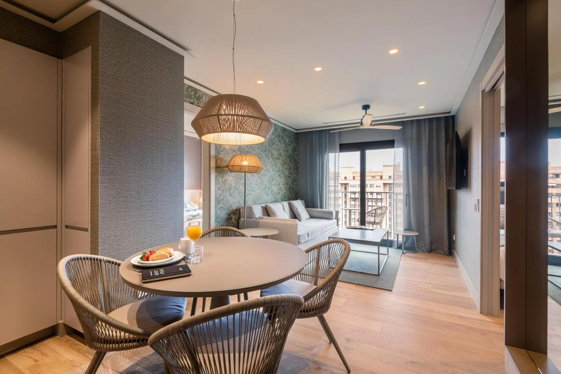 Living room in Apartamentos Core Suites Valencia