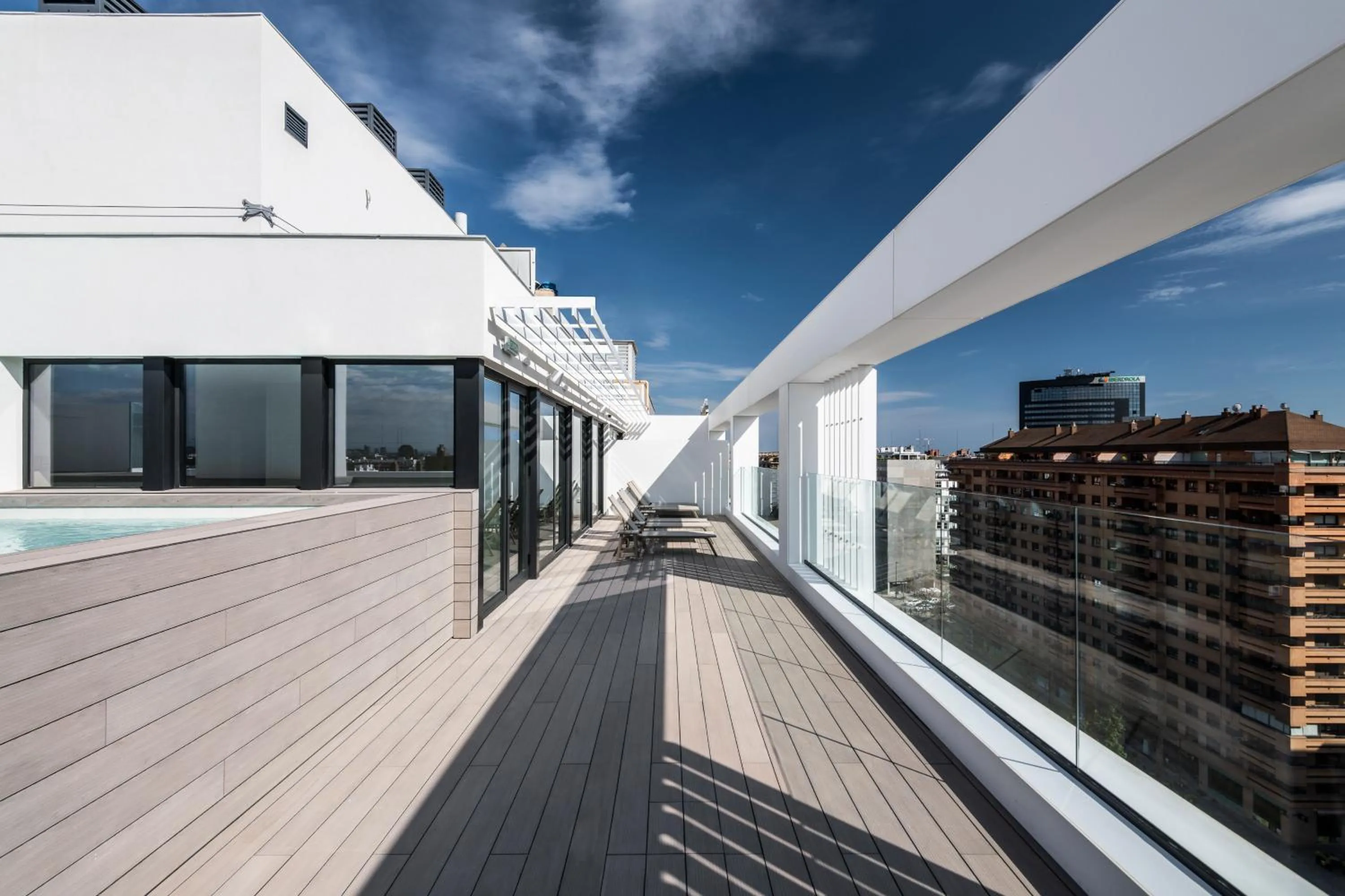 Solarium in Apartamentos Core Suites Valencia