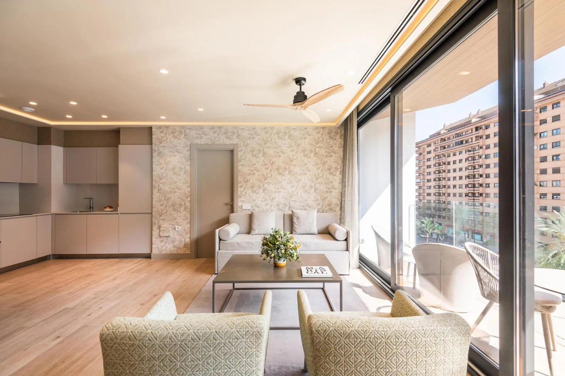 Living room in Apartamentos Core Suites Valencia