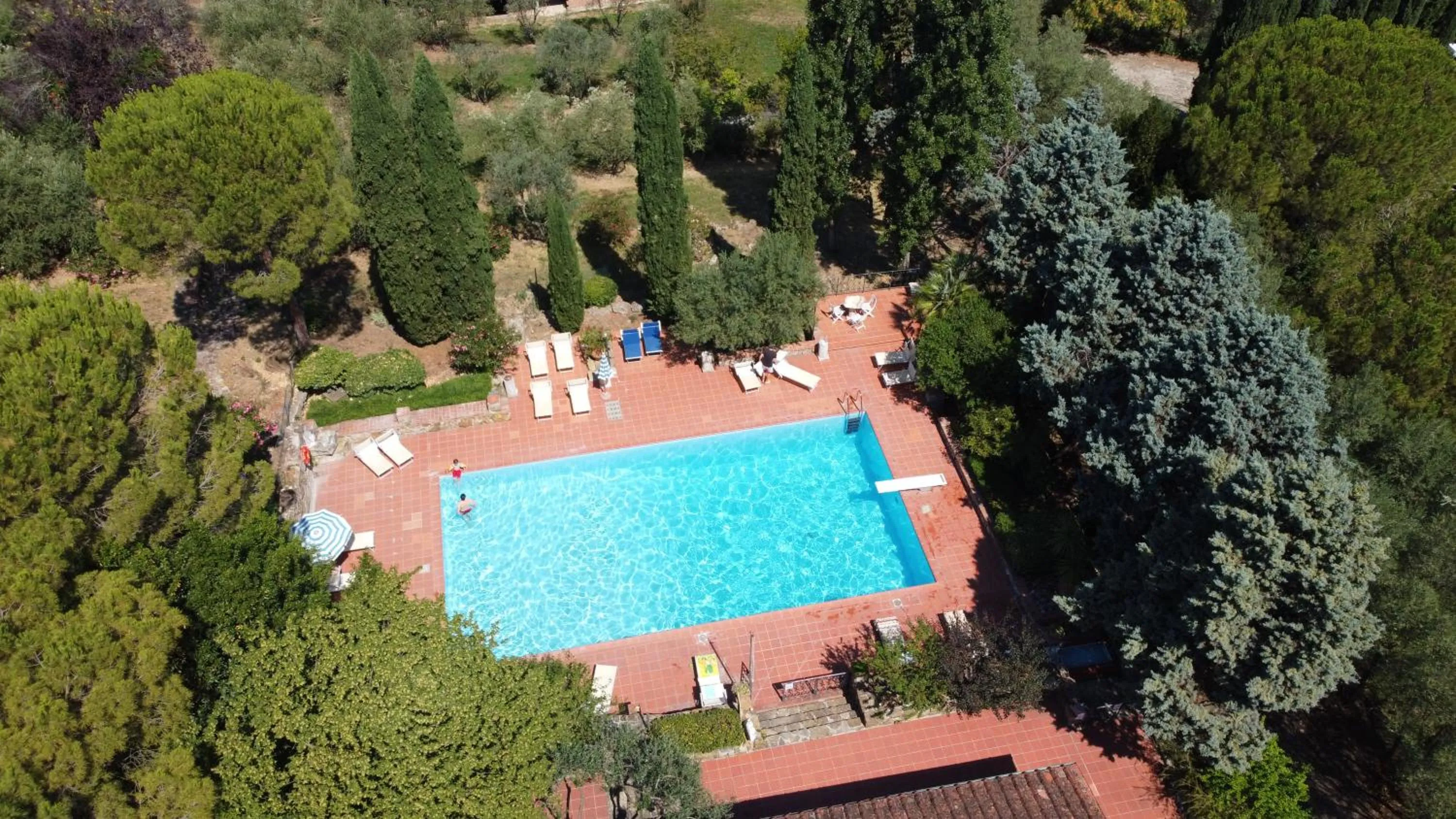 Garden in Fattoria Il Milione Agriturismo