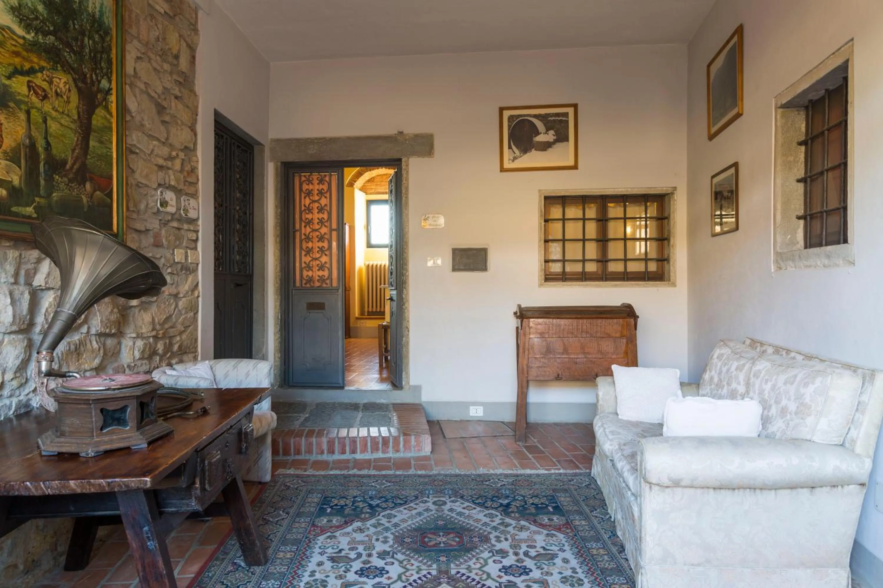 Living room in Fattoria Il Milione Agriturismo