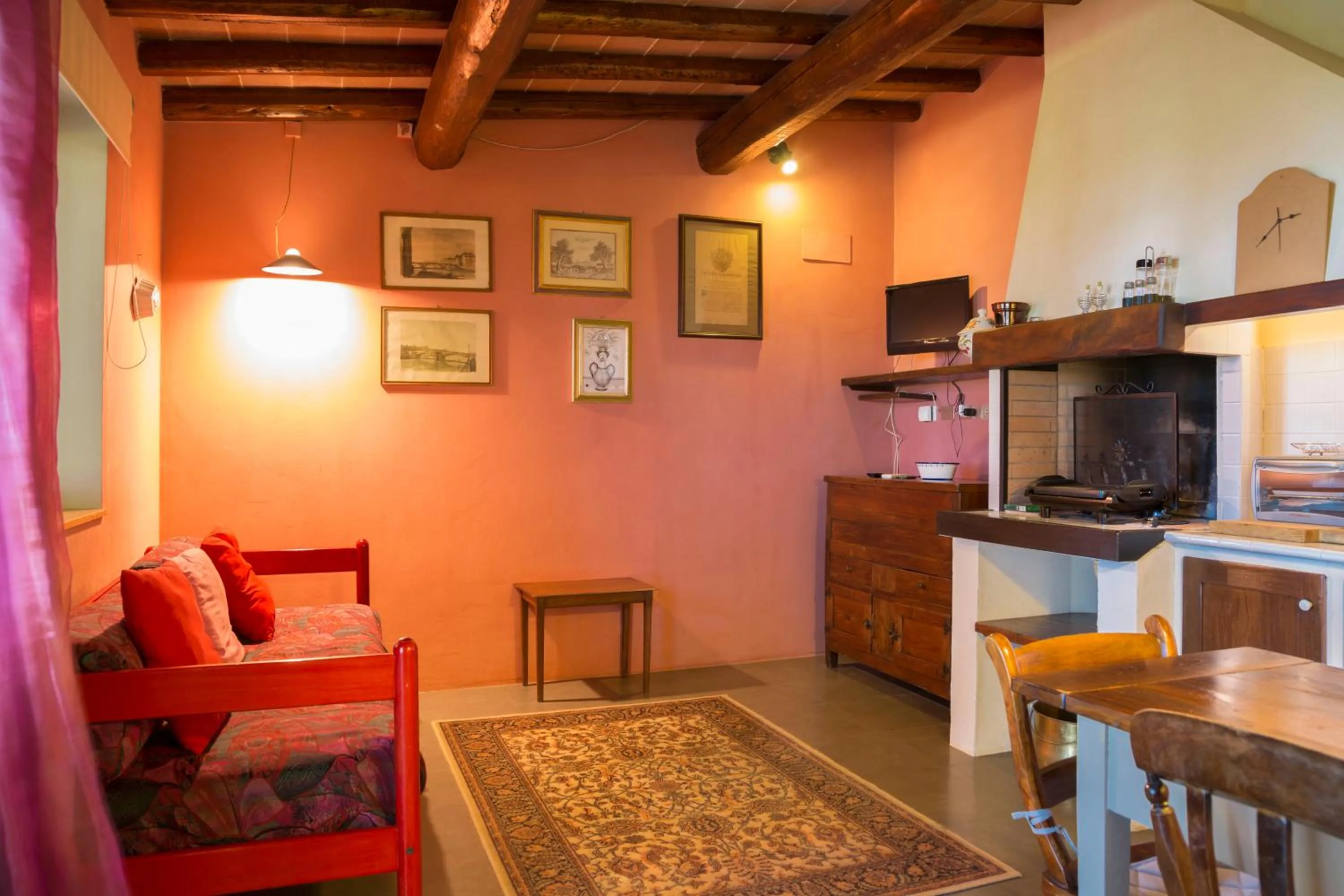 Living room in Fattoria Il Milione Agriturismo