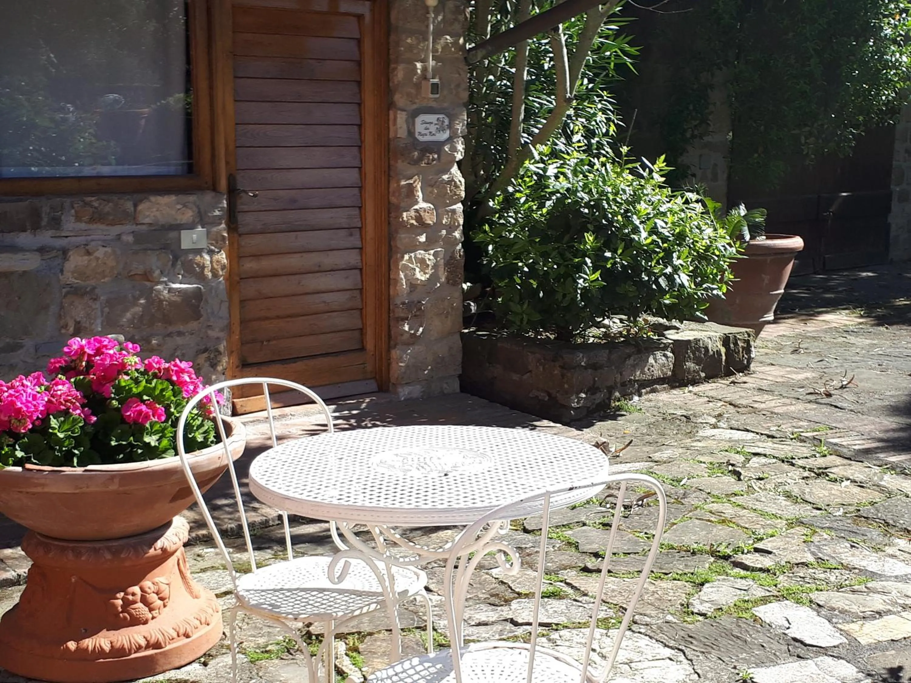 Balcony/Terrace in Fattoria Il Milione Agriturismo