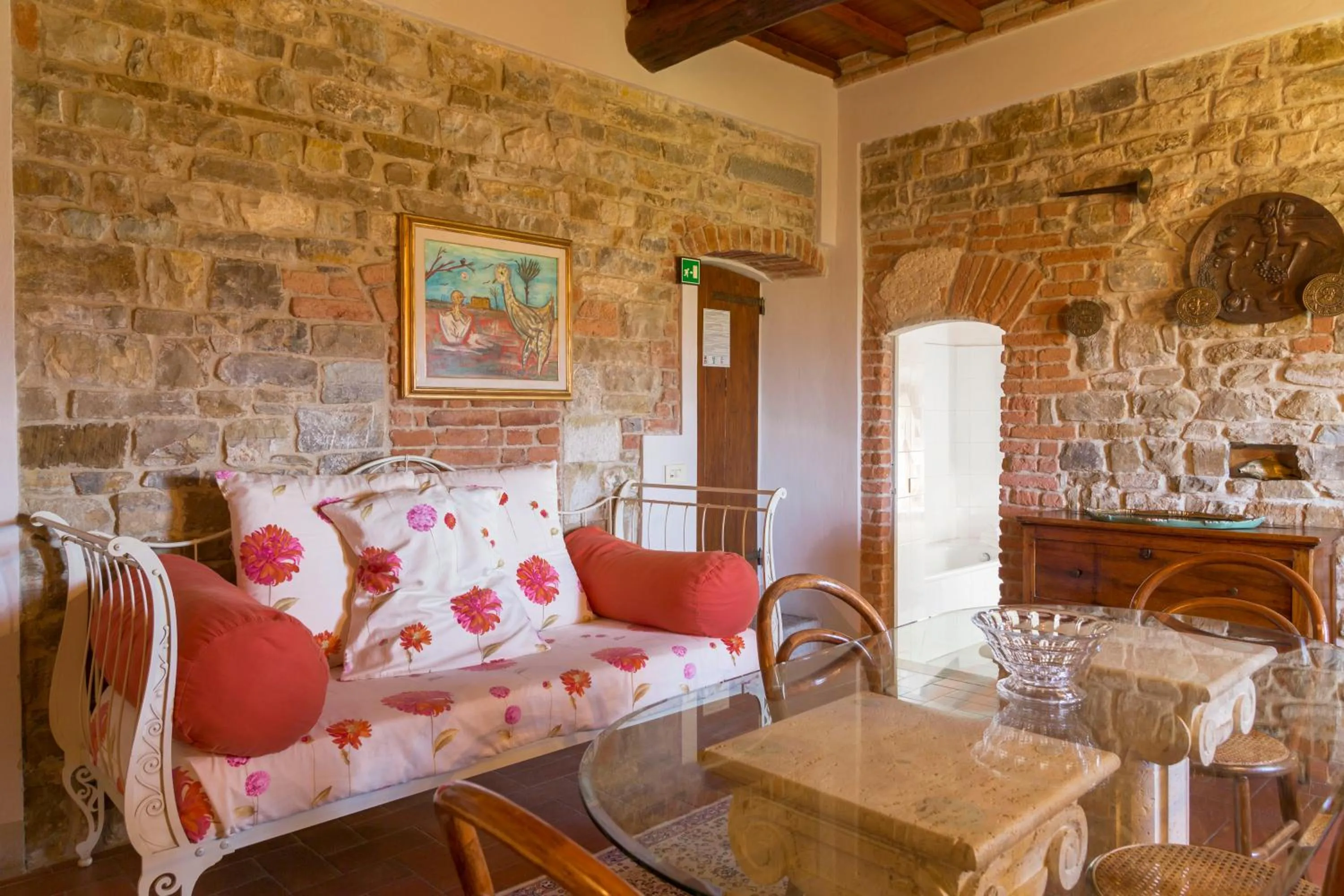 Living room in Fattoria Il Milione Agriturismo