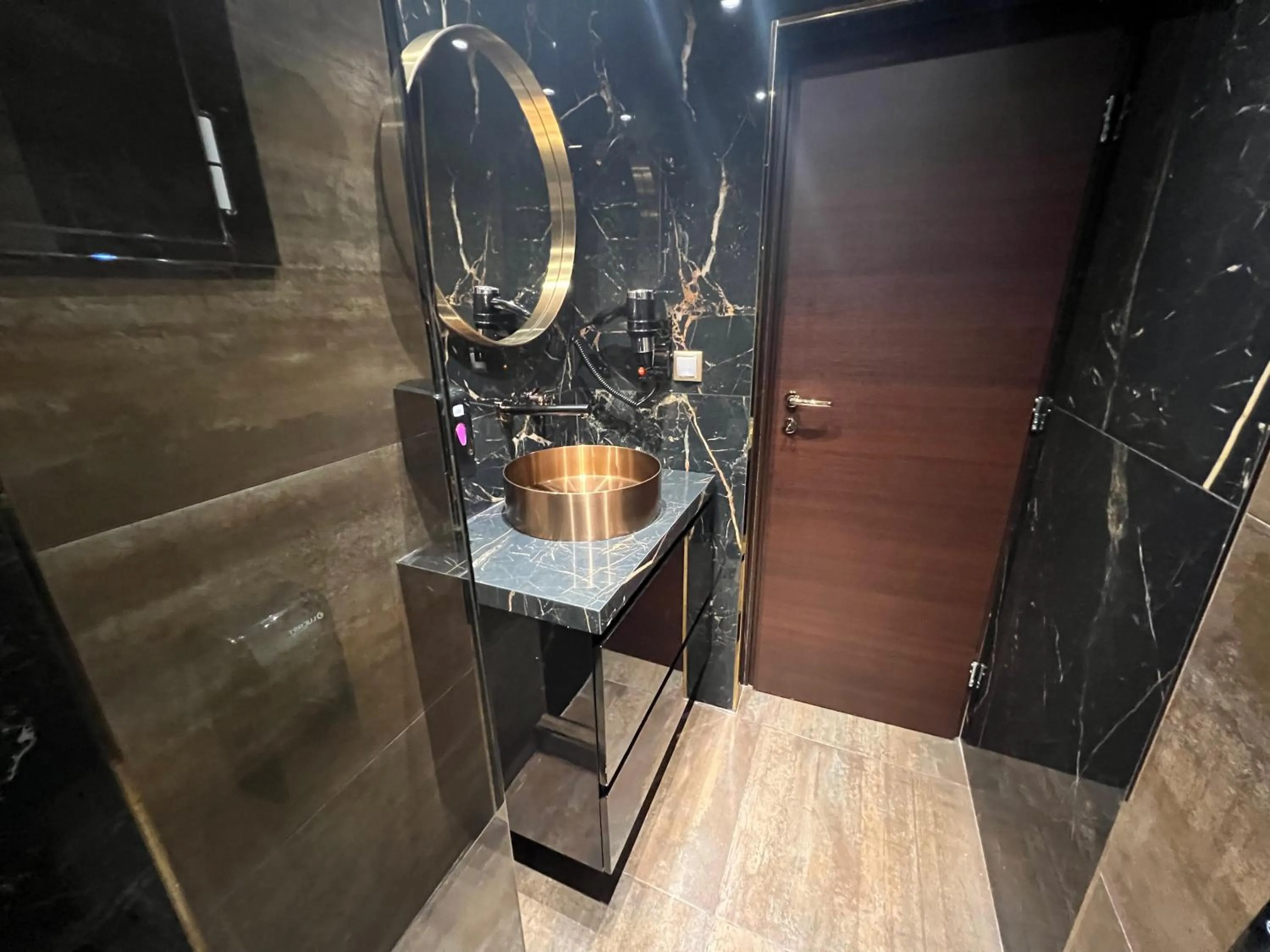 Bathroom in Priamos Hotel Erato